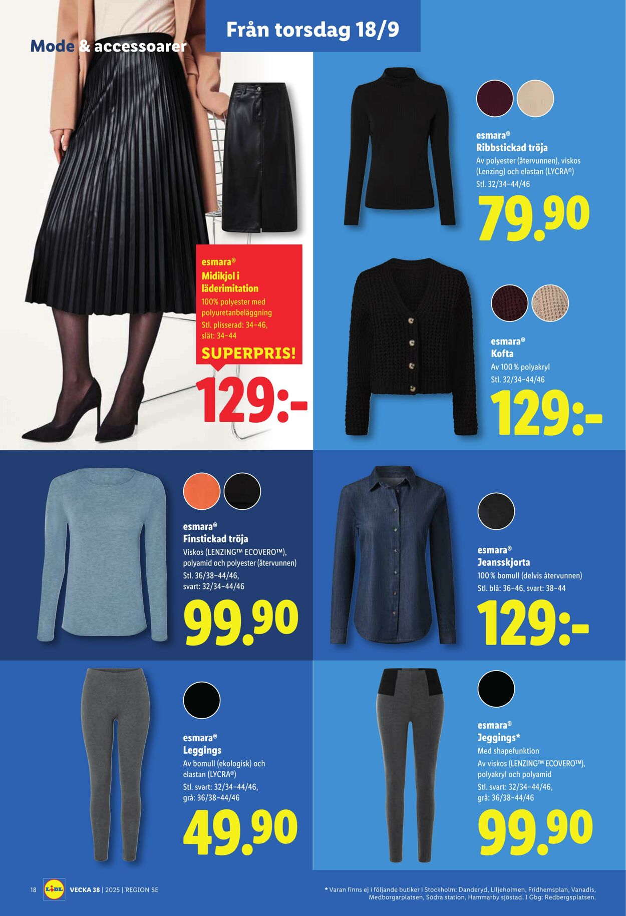 Erbjudanden Lidl 15.09.2025 - 21.09.2025