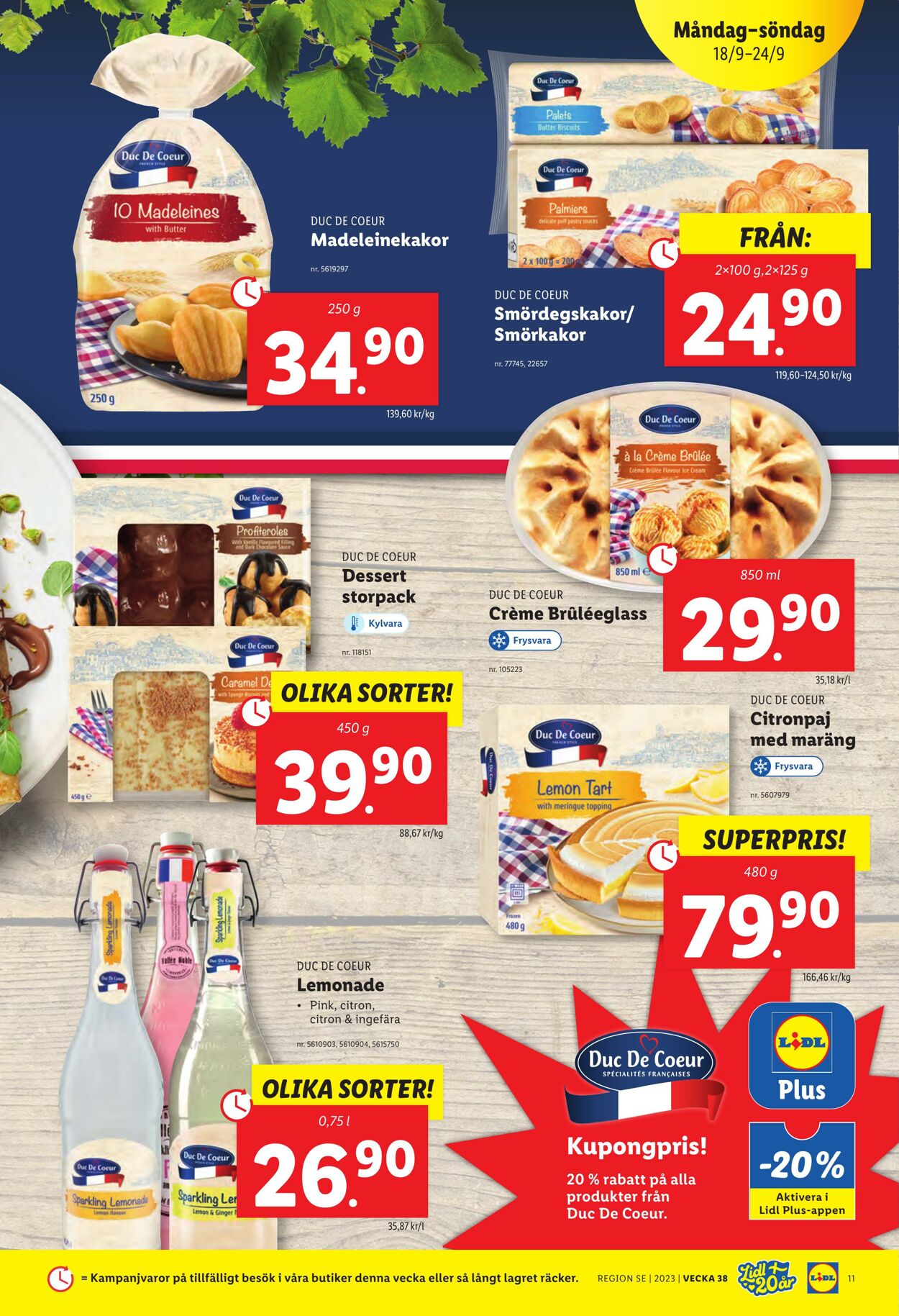 Erbjudanden Lidl 18.09.2023 - 24.09.2023