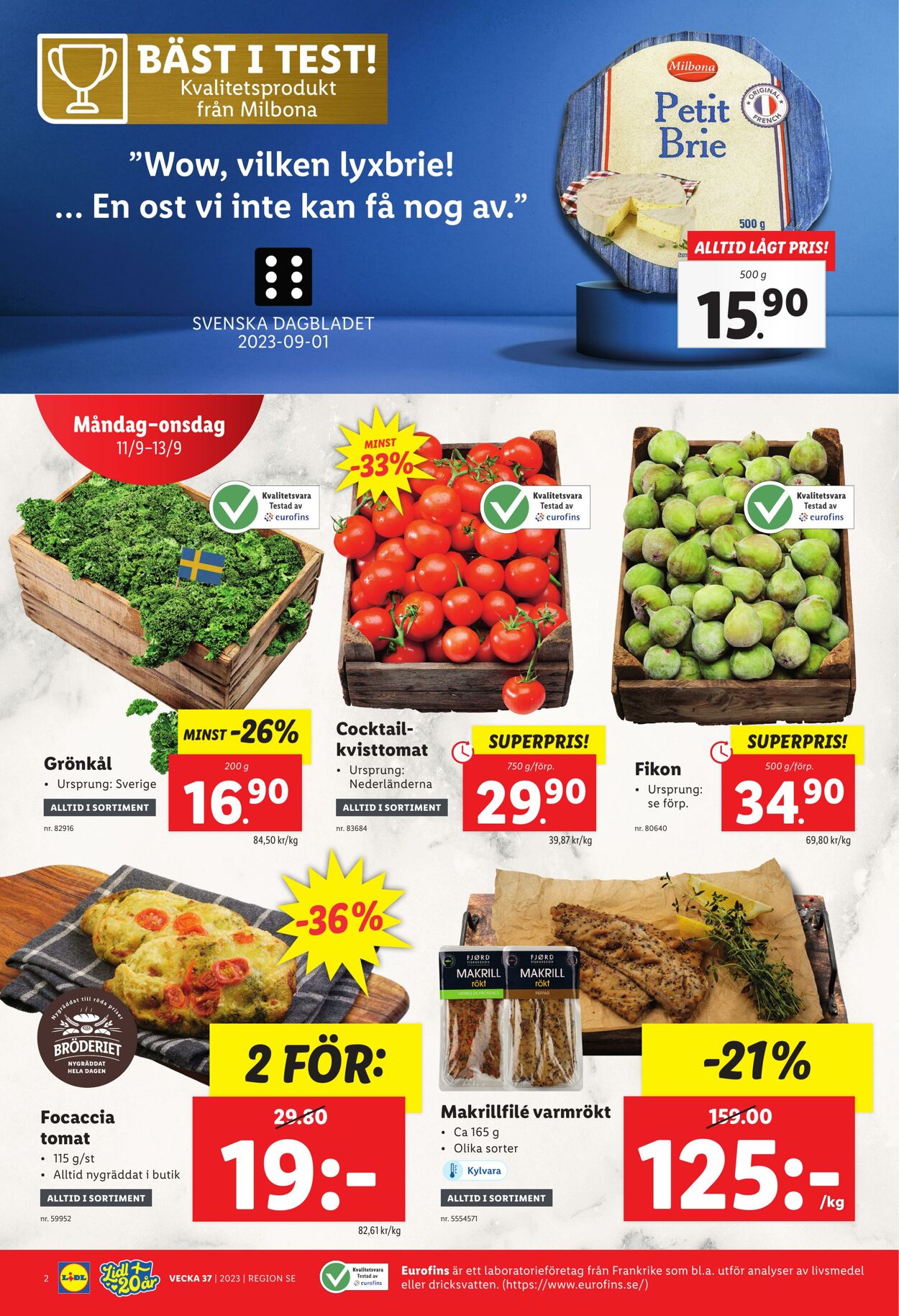 Erbjudanden Lidl 18.09.2023 - 24.09.2023