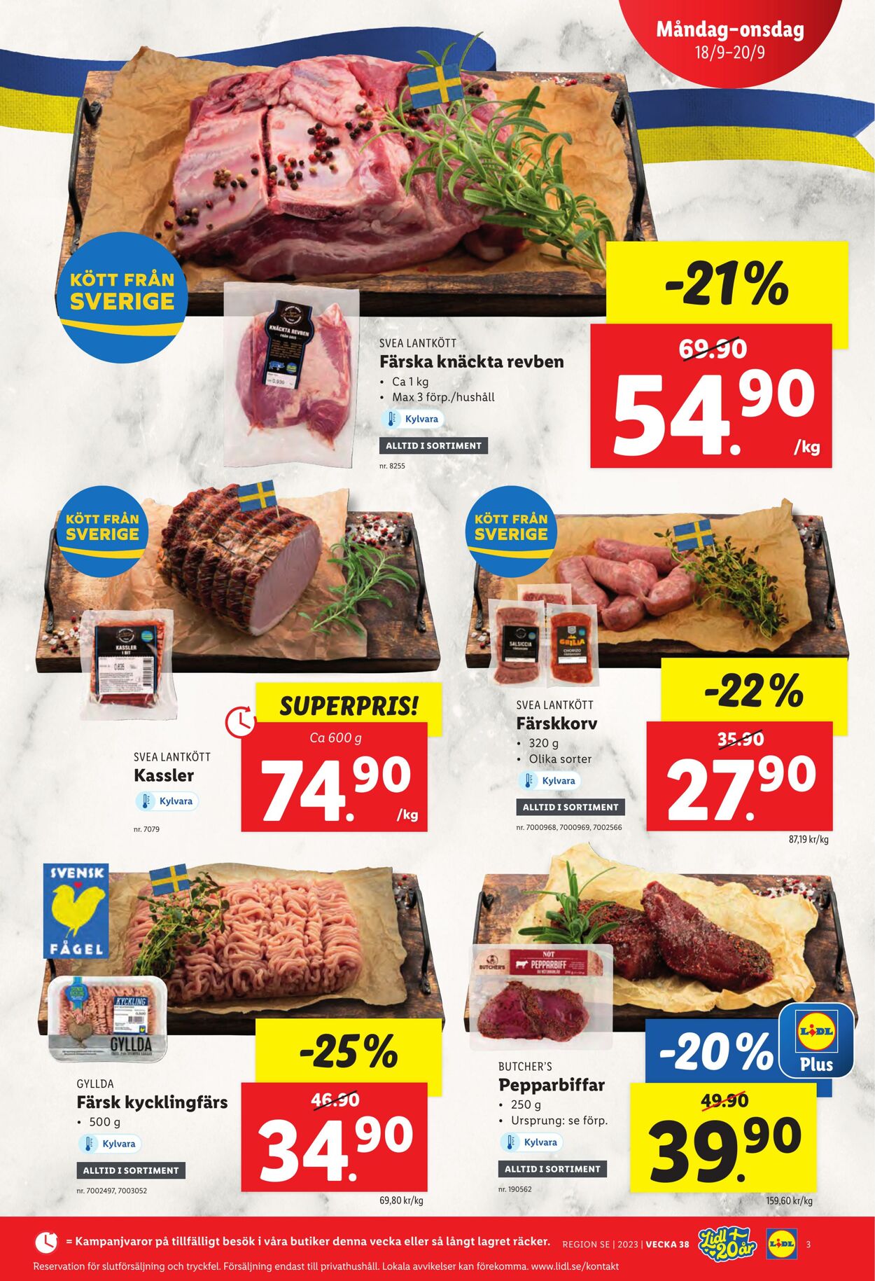 Erbjudanden Lidl 18.09.2023 - 24.09.2023