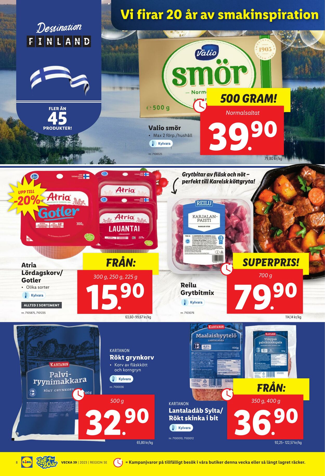 Erbjudanden Lidl 25.09.2023 - 01.10.2023