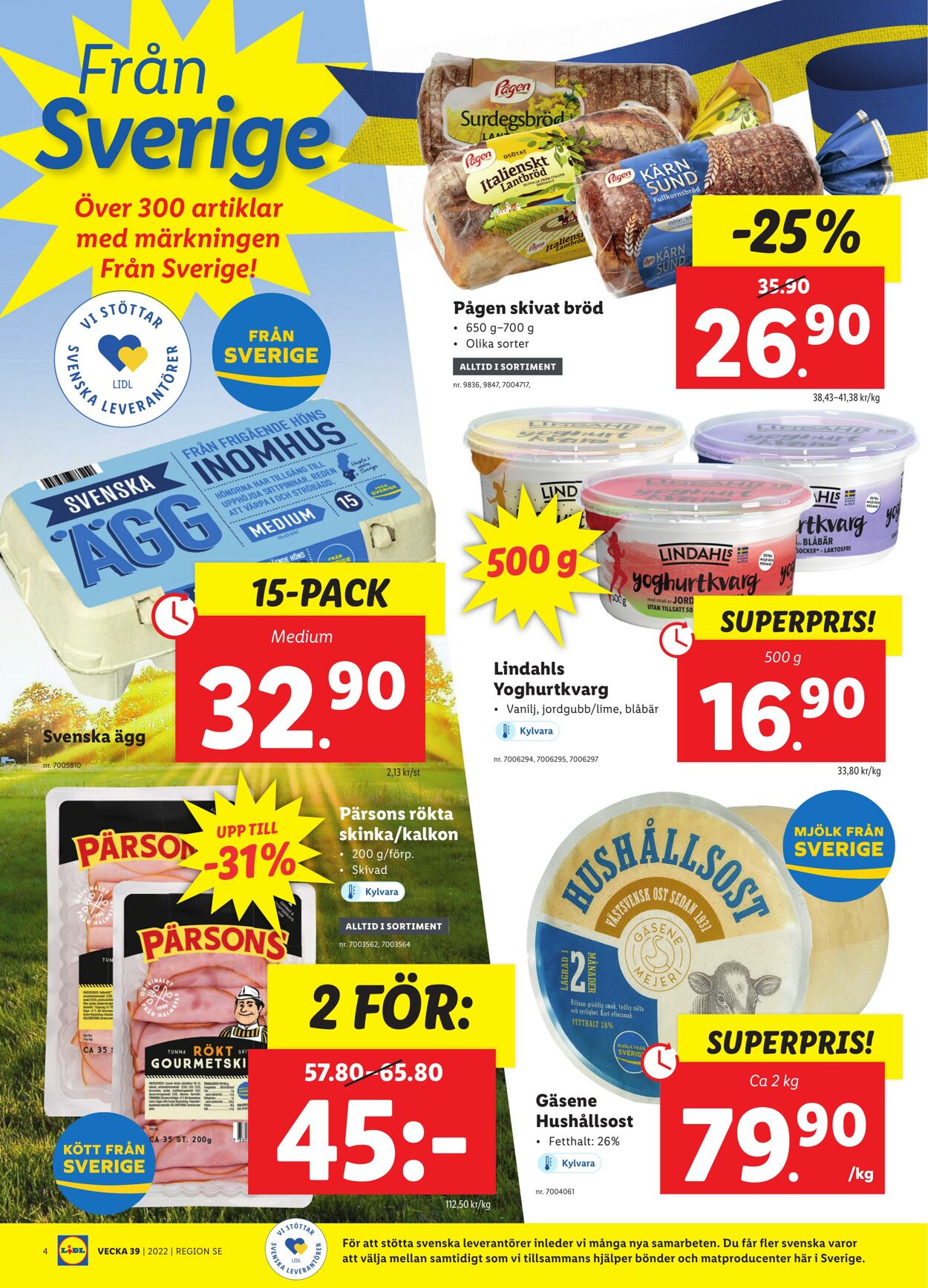 Erbjudanden Lidl 26.09.2022 - 02.10.2022