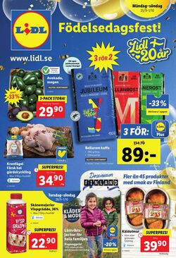 Erbjudanden Lidl 25.09.2023 - 01.10.2023