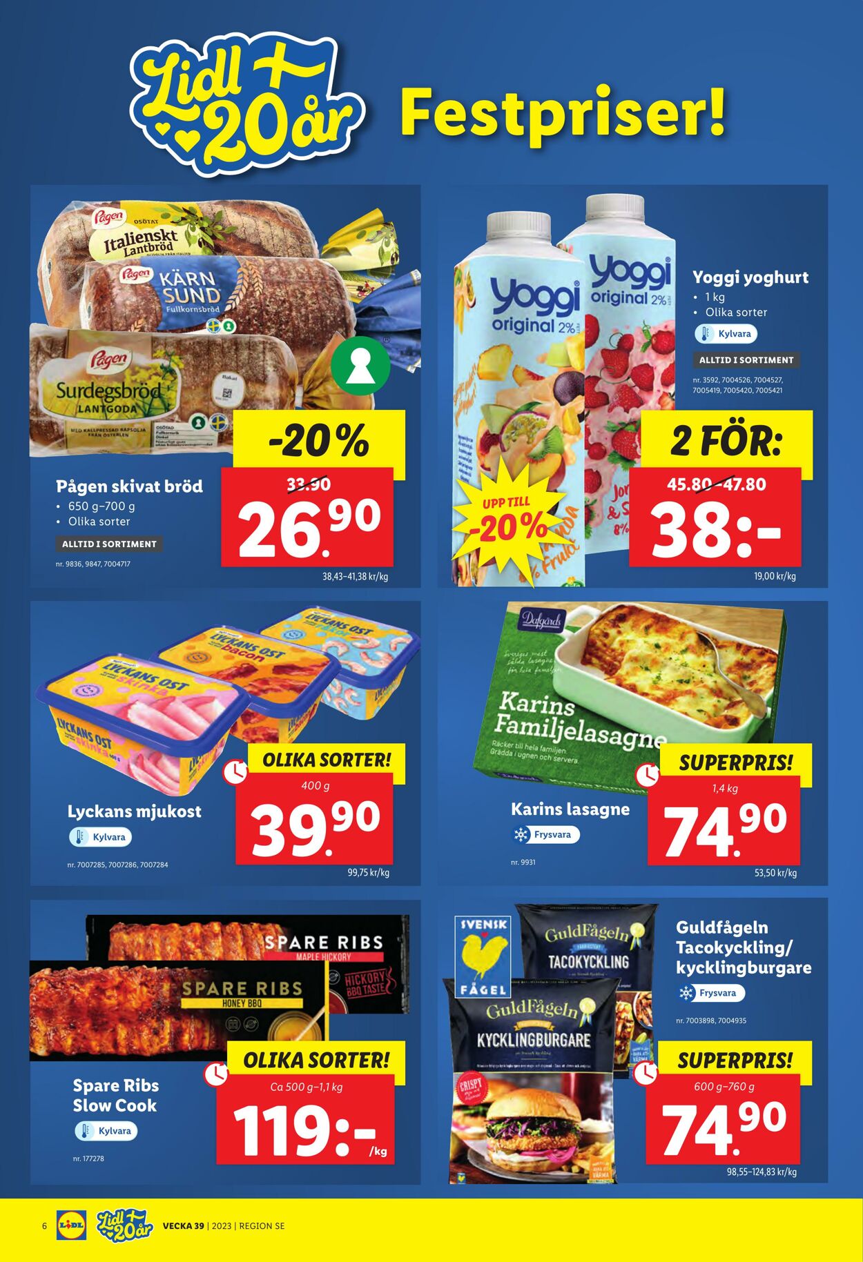 Erbjudanden Lidl 25.09.2023 - 01.10.2023