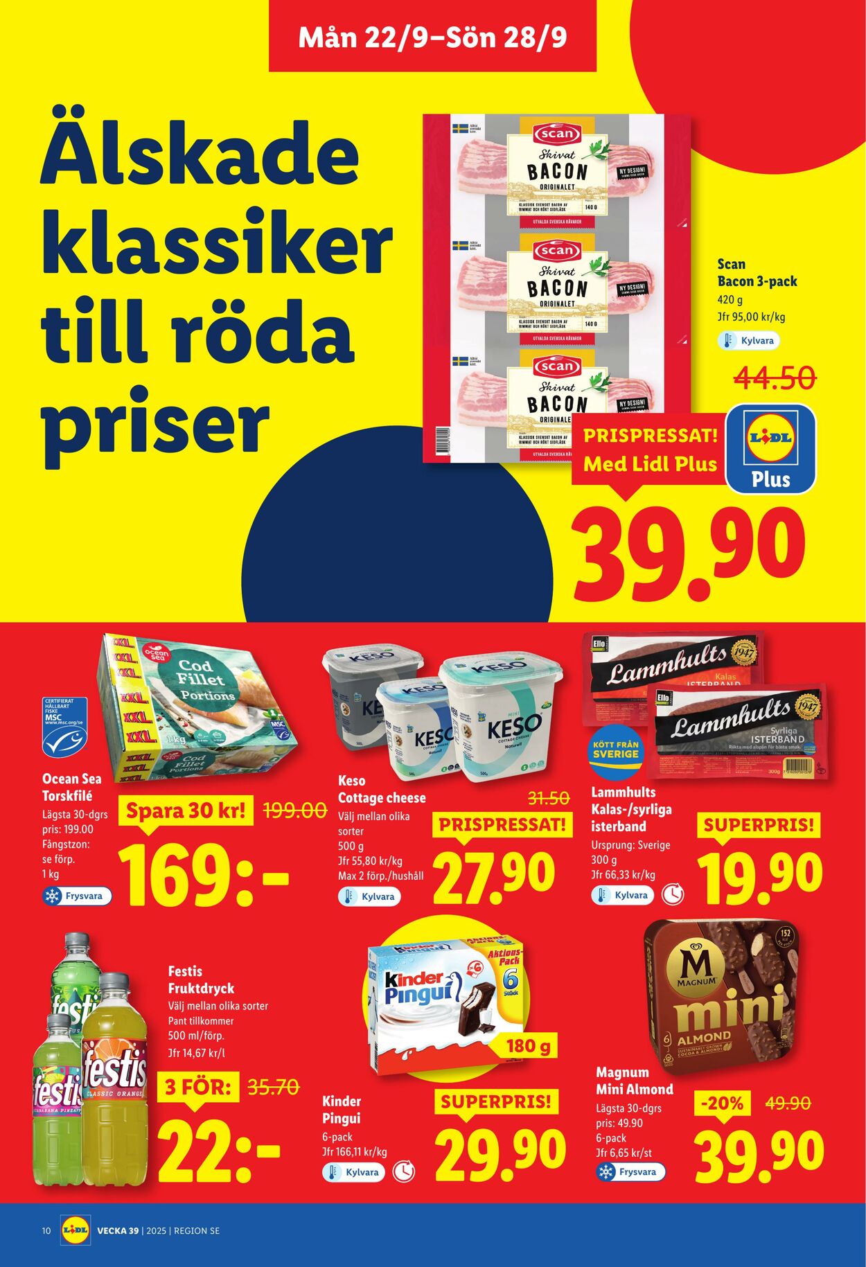 Erbjudanden Lidl 22.09.2025 - 28.09.2025