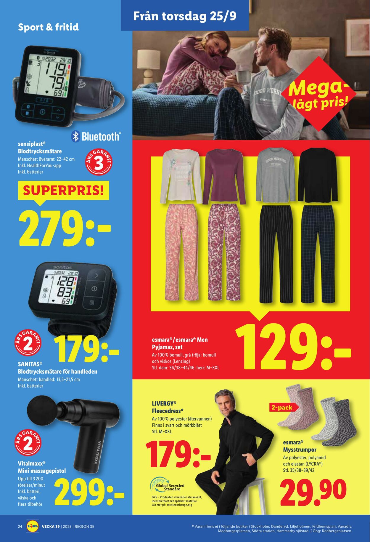 Erbjudanden Lidl 22.09.2025 - 28.09.2025