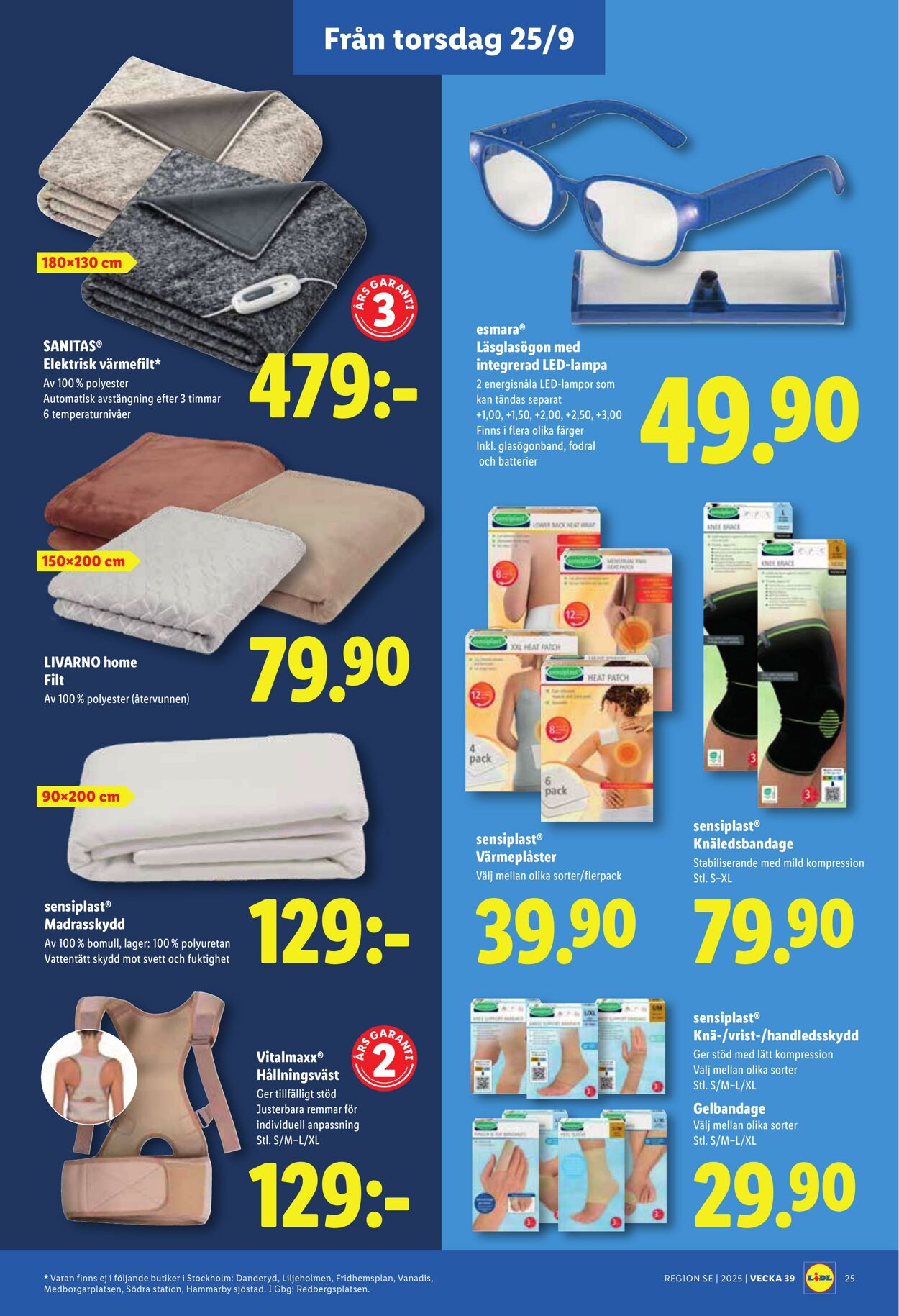 Erbjudanden Lidl 22.09.2025 - 28.09.2025