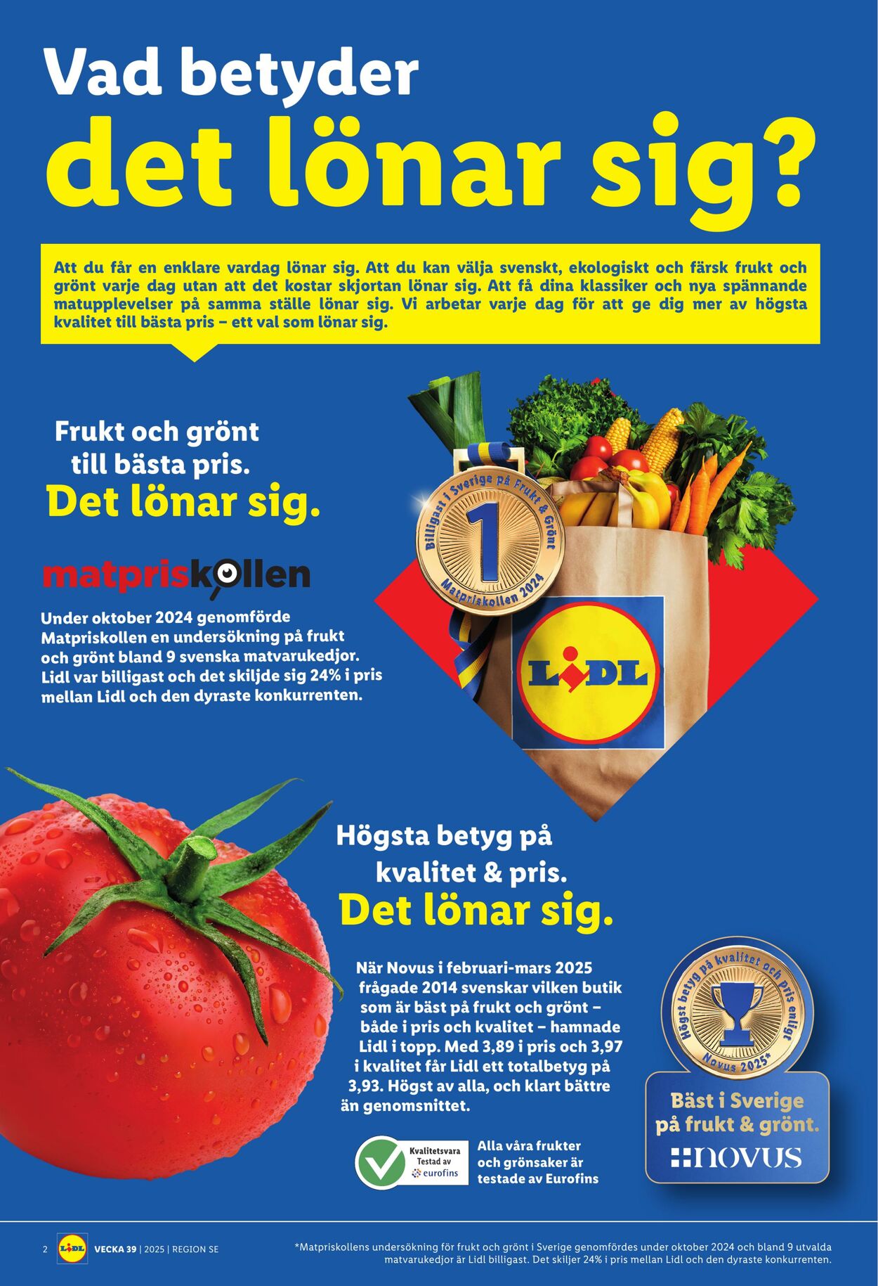 Erbjudanden Lidl 22.09.2025 - 28.09.2025