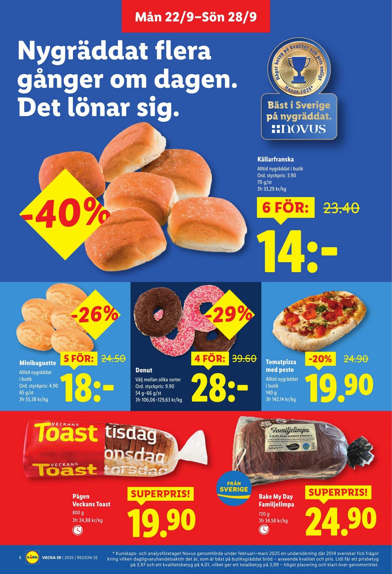 Erbjudanden Lidl 22.09.2025 - 28.09.2025