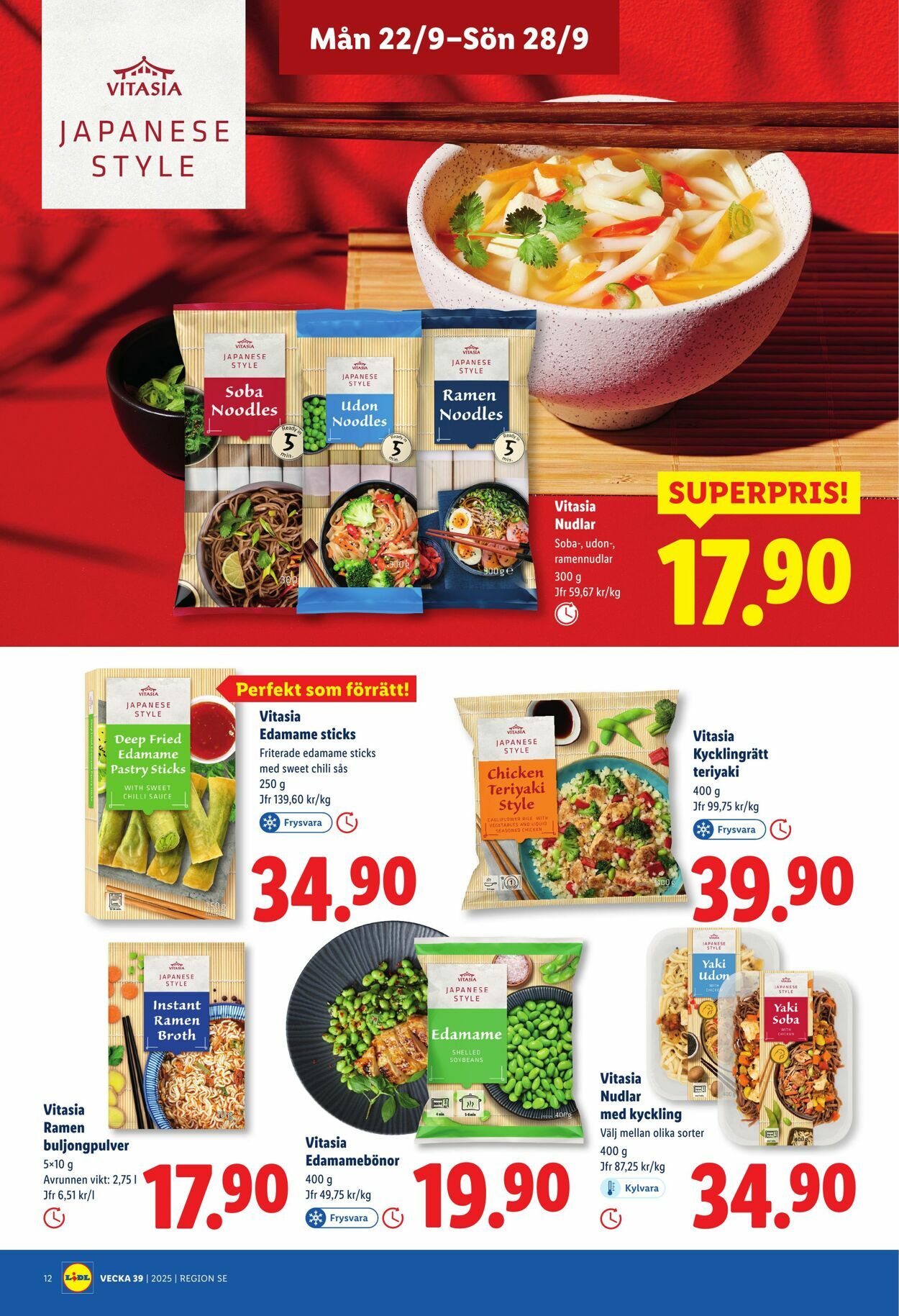 Erbjudanden Lidl 22.09.2025 - 28.09.2025