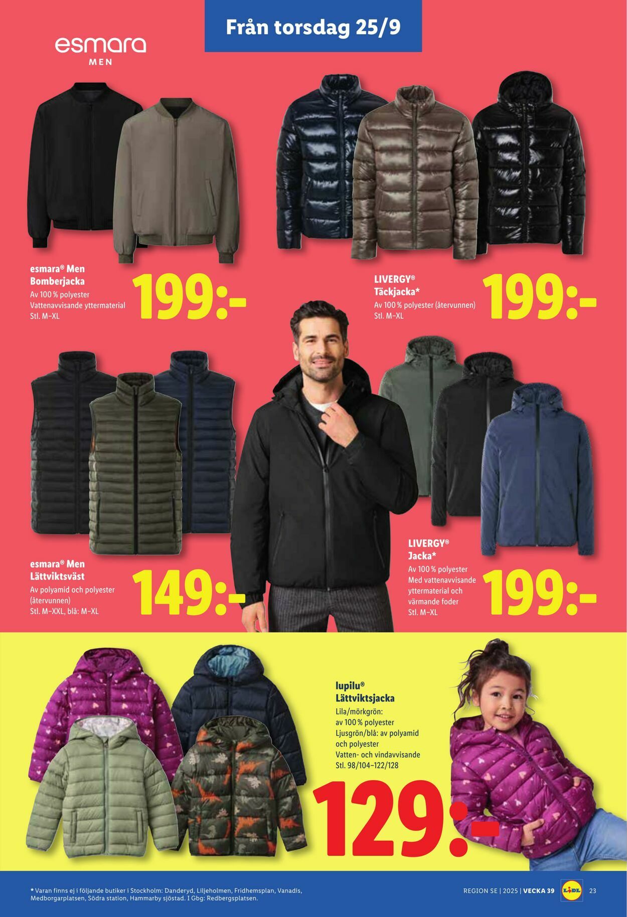 Erbjudanden Lidl 22.09.2025 - 28.09.2025