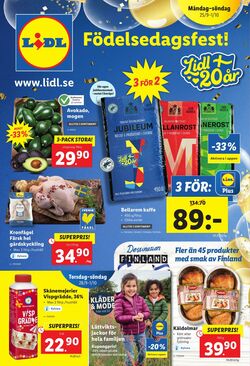 Erbjudanden Lidl 25.09.2023 - 01.10.2023