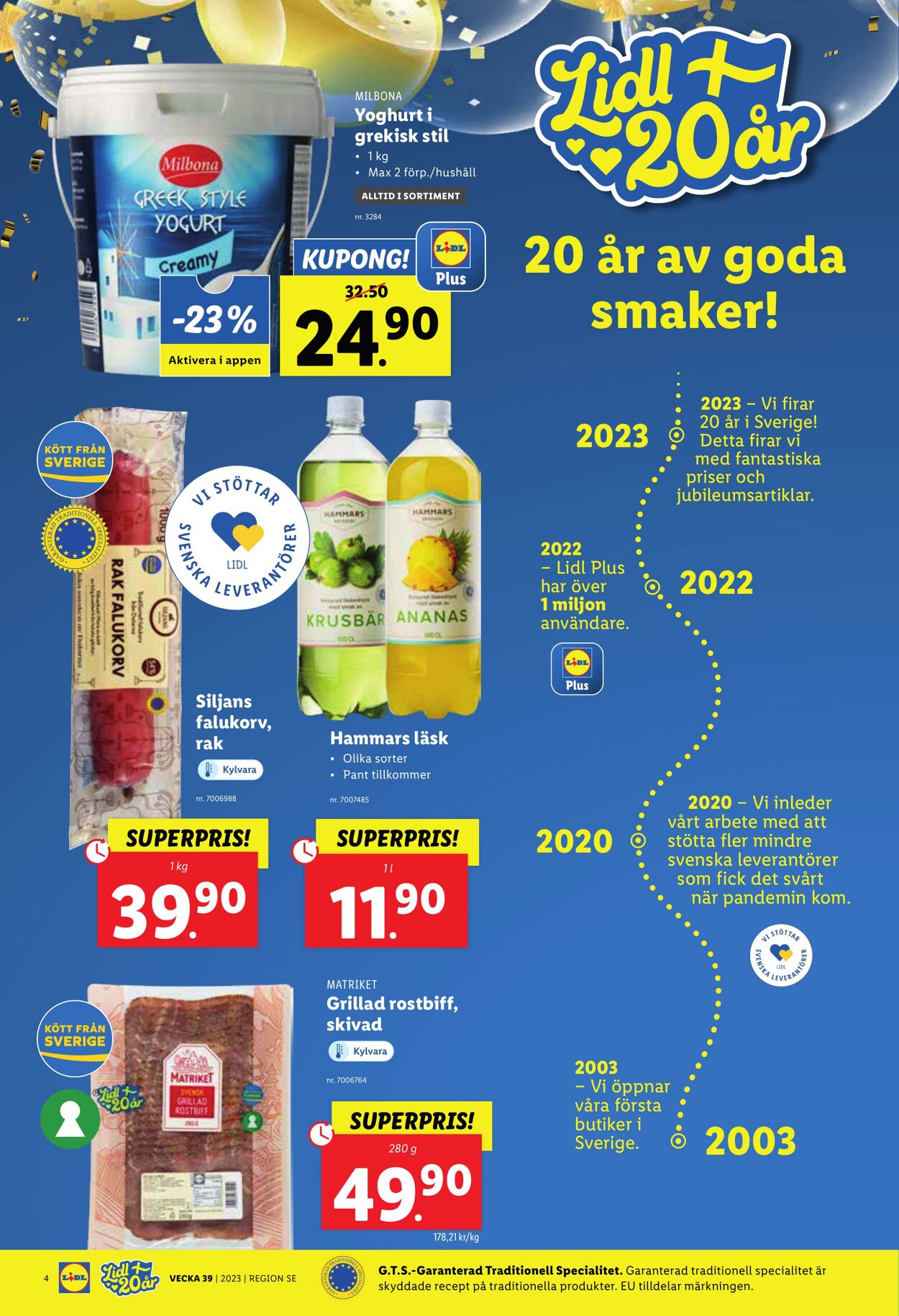 Erbjudanden Lidl 25.09.2023 - 01.10.2023