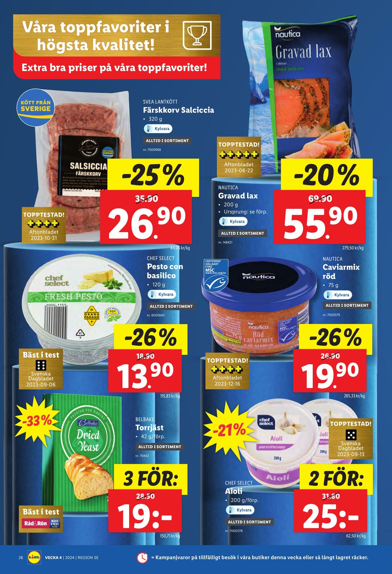 Erbjudanden Lidl 22.01.2024 - 28.01.2024