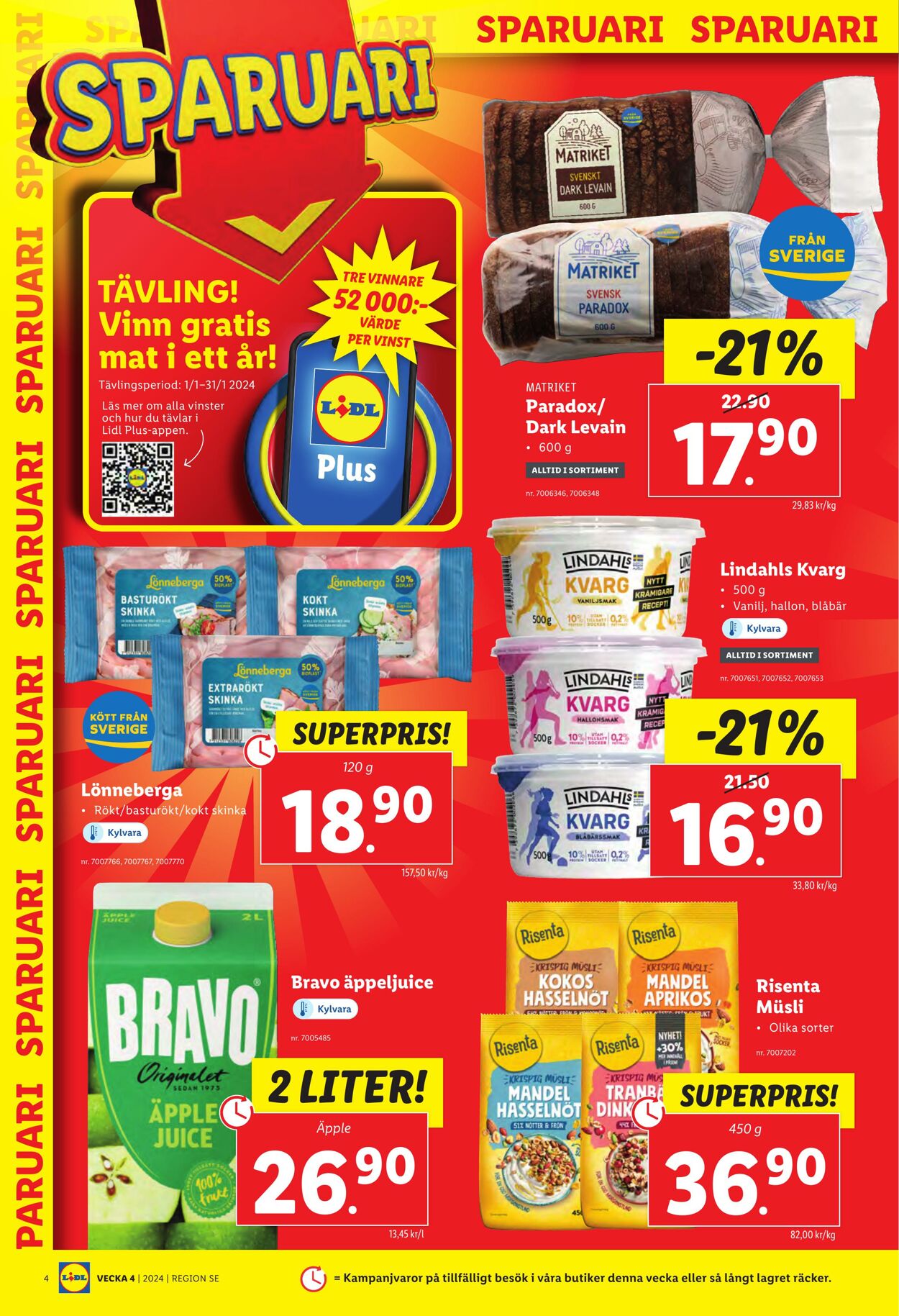 Erbjudanden Lidl 22.01.2024 - 28.01.2024