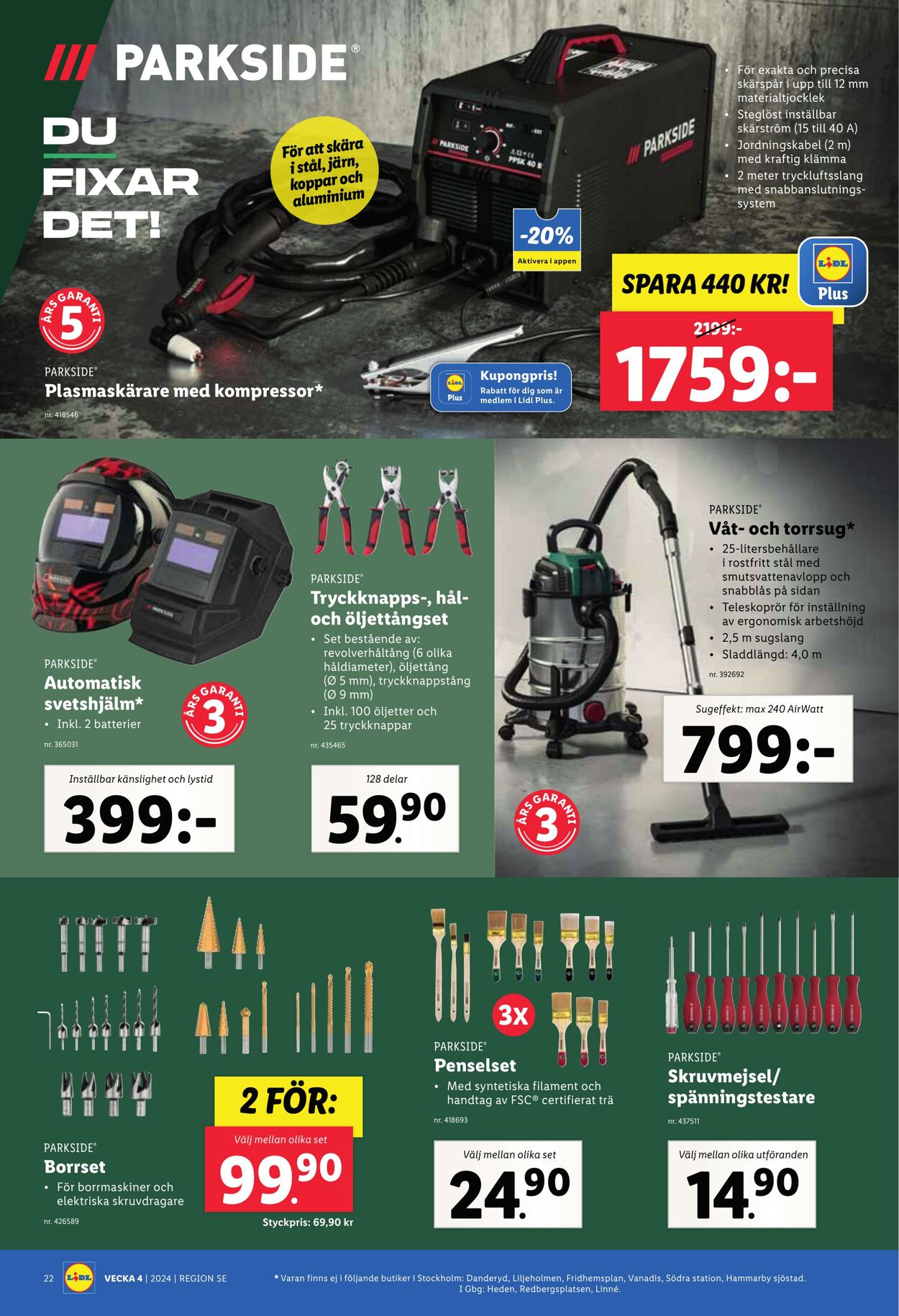 Erbjudanden Lidl 22.01.2024 - 28.01.2024