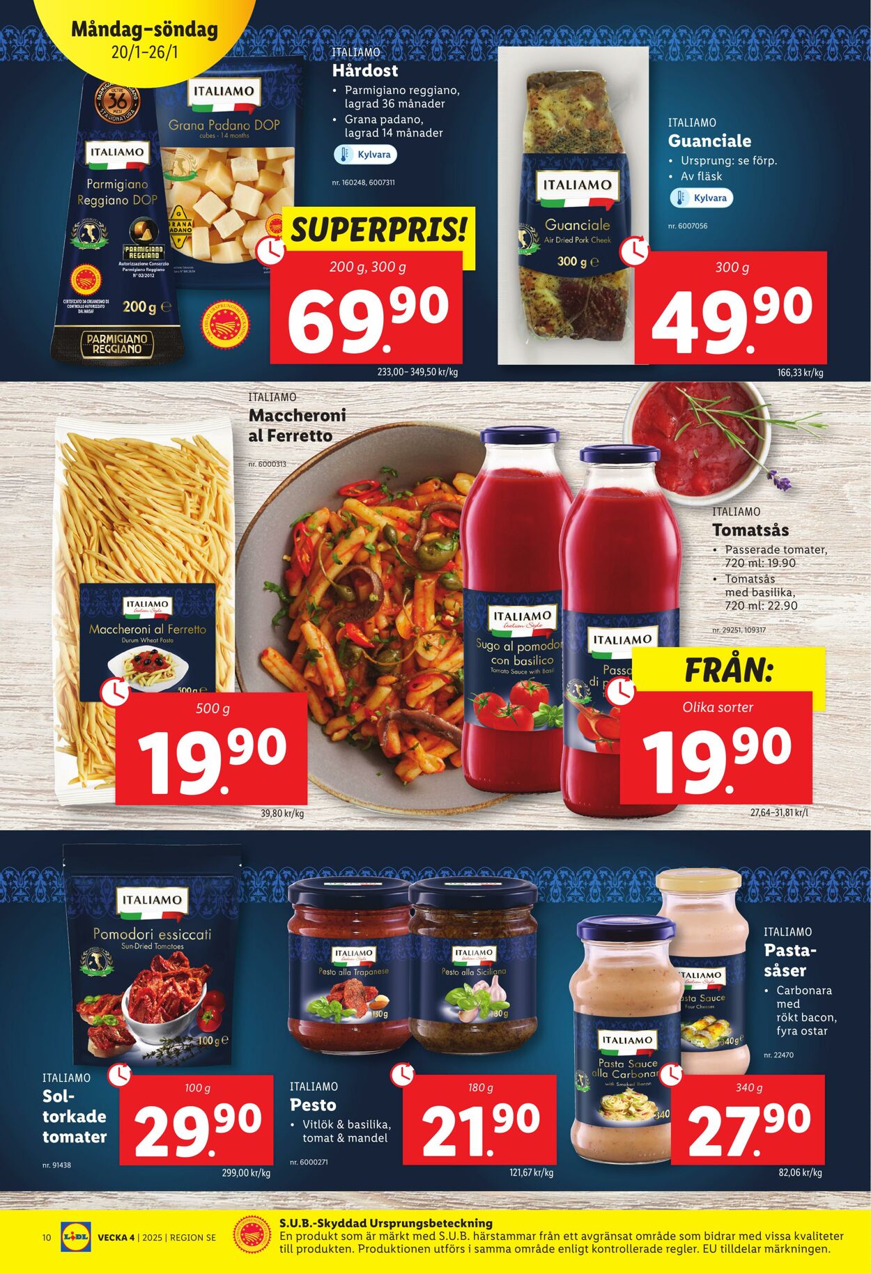 Erbjudanden Lidl 20.01.2025 - 26.01.2025