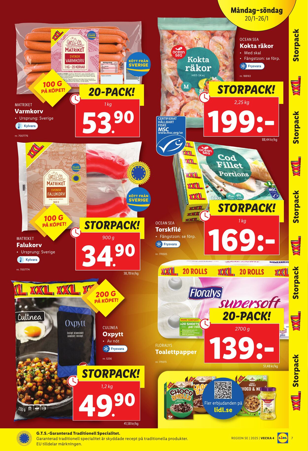 Erbjudanden Lidl 20.01.2025 - 26.01.2025