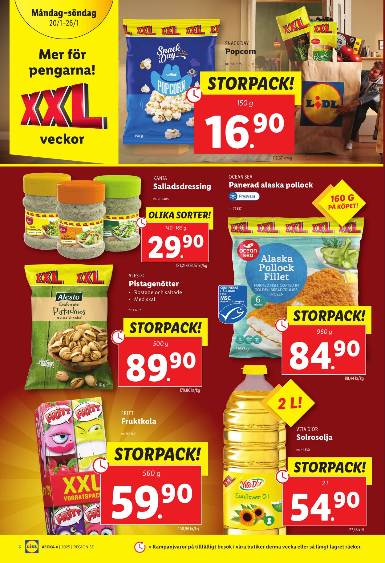 Erbjudanden Lidl 20.01.2025 - 26.01.2025