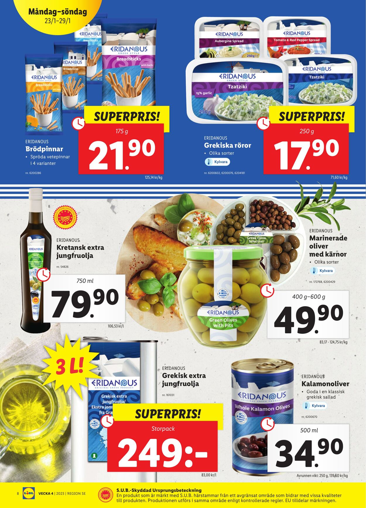 Erbjudanden Lidl 23.01.2023 - 29.01.2023