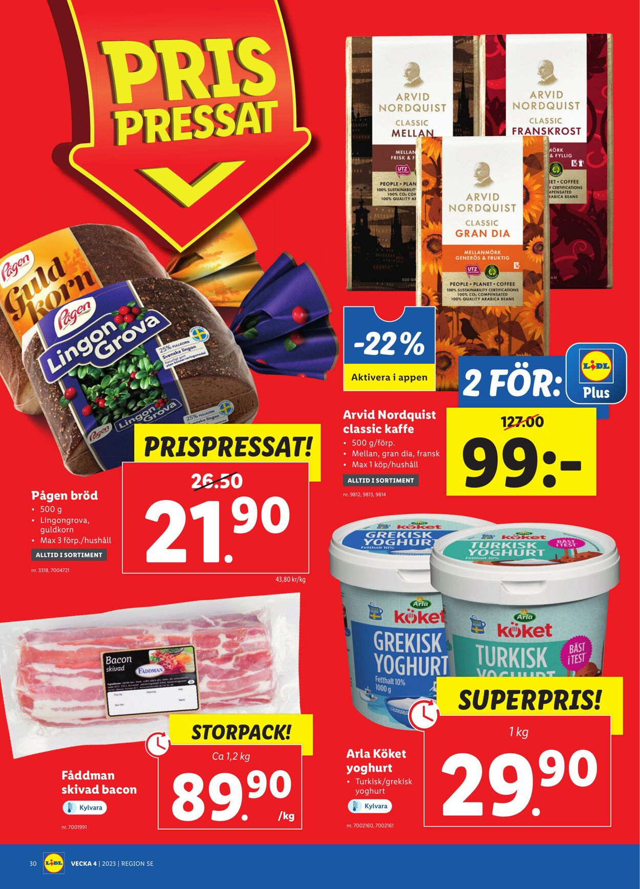 Erbjudanden Lidl 23.01.2023 - 29.01.2023