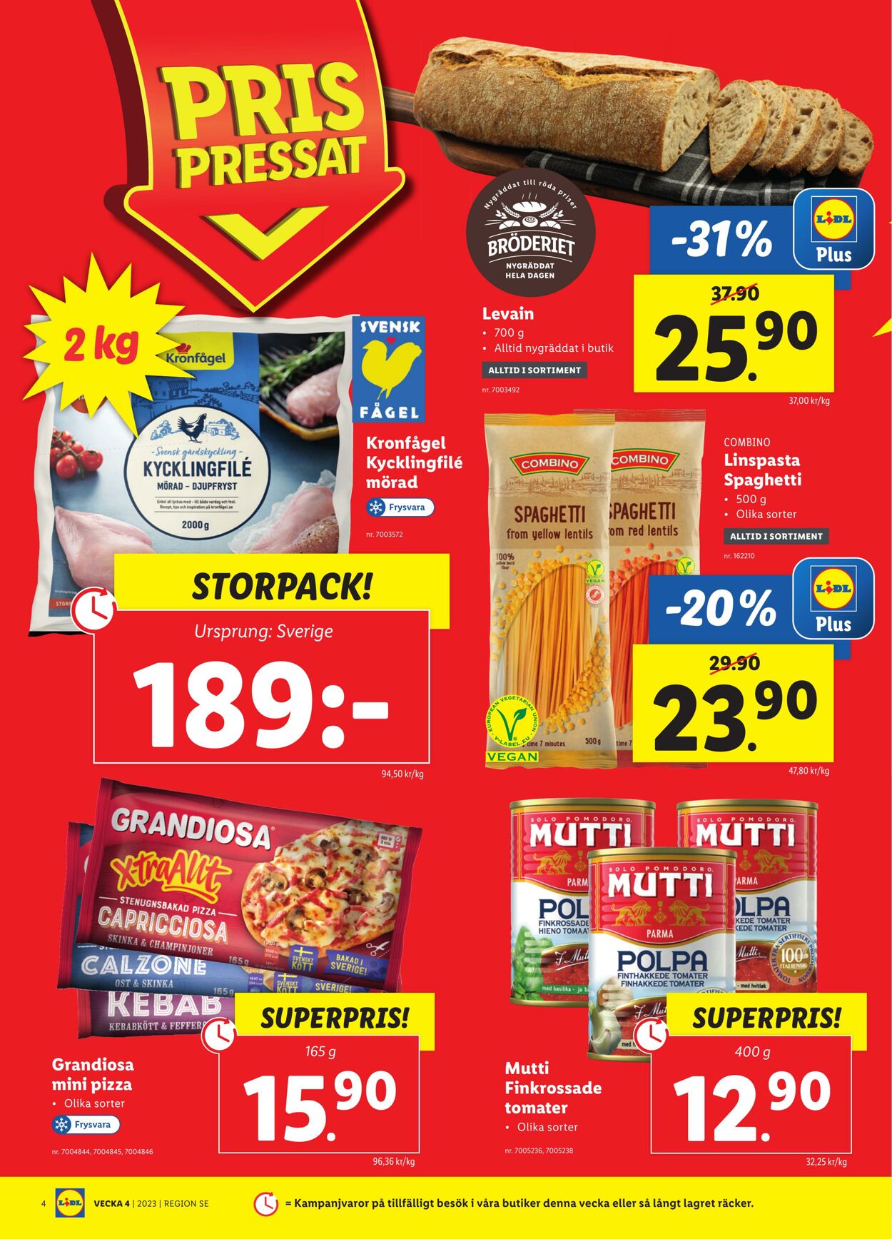 Erbjudanden Lidl 23.01.2023 - 29.01.2023