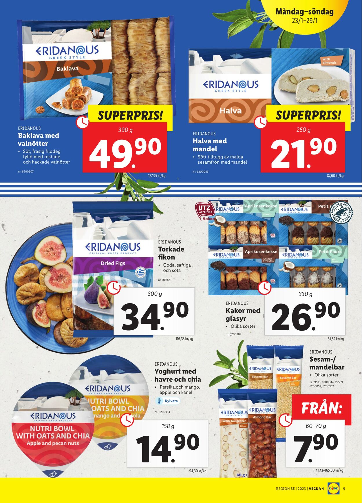 Erbjudanden Lidl 23.01.2023 - 29.01.2023