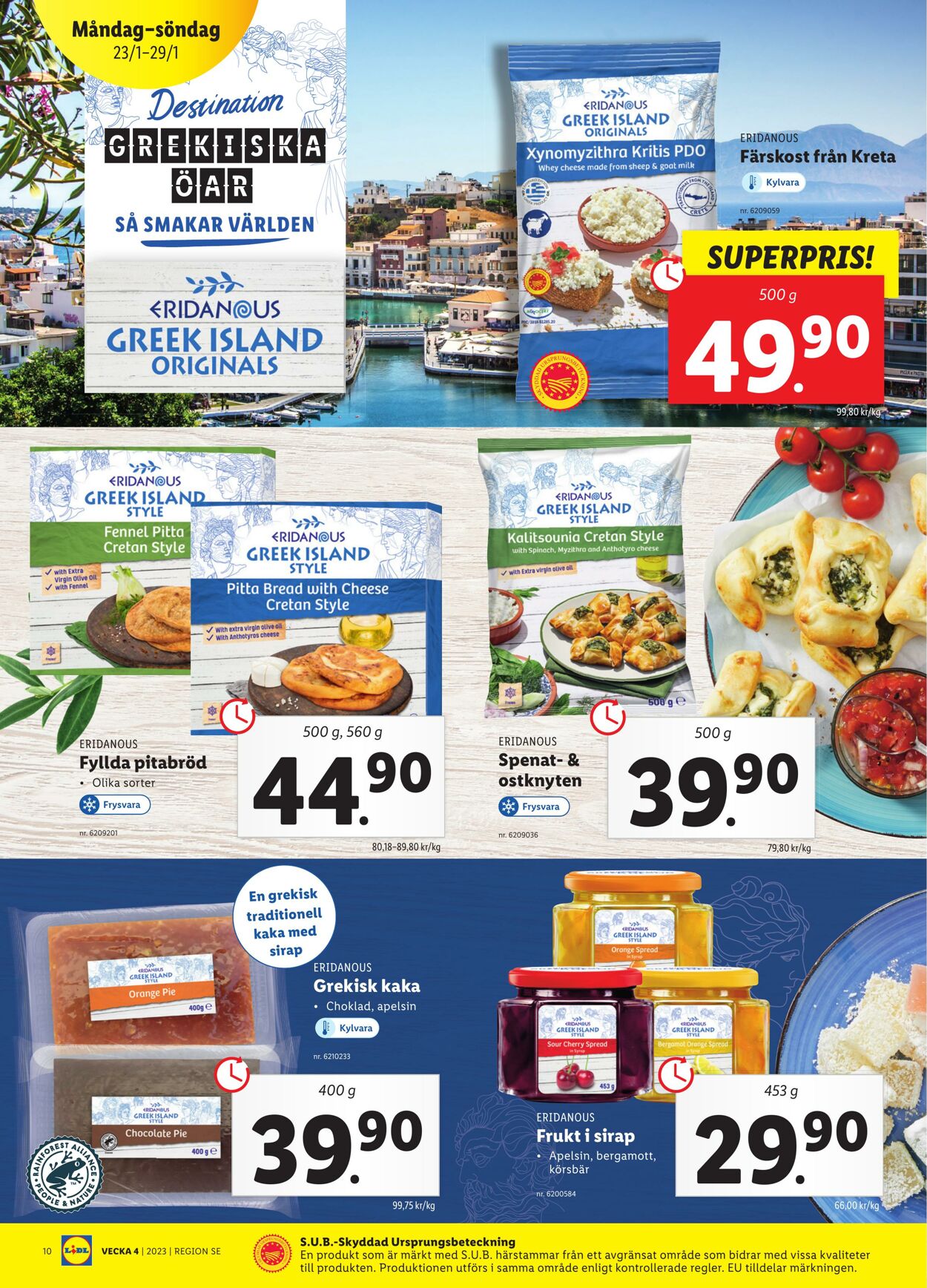 Erbjudanden Lidl 23.01.2023 - 29.01.2023