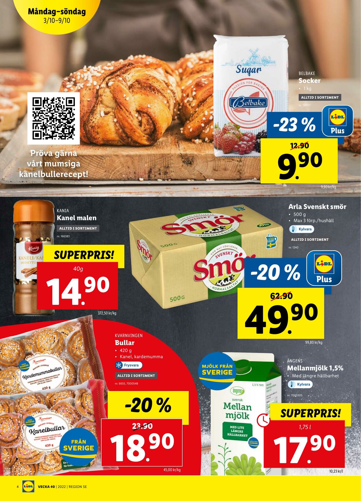 Erbjudanden Lidl 03.10.2022 - 09.10.2022