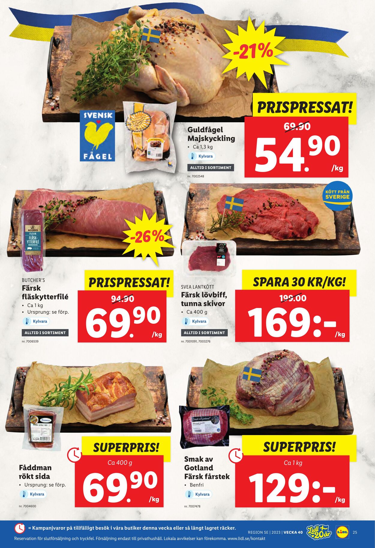 Erbjudanden Lidl 02.10.2023 - 08.10.2023