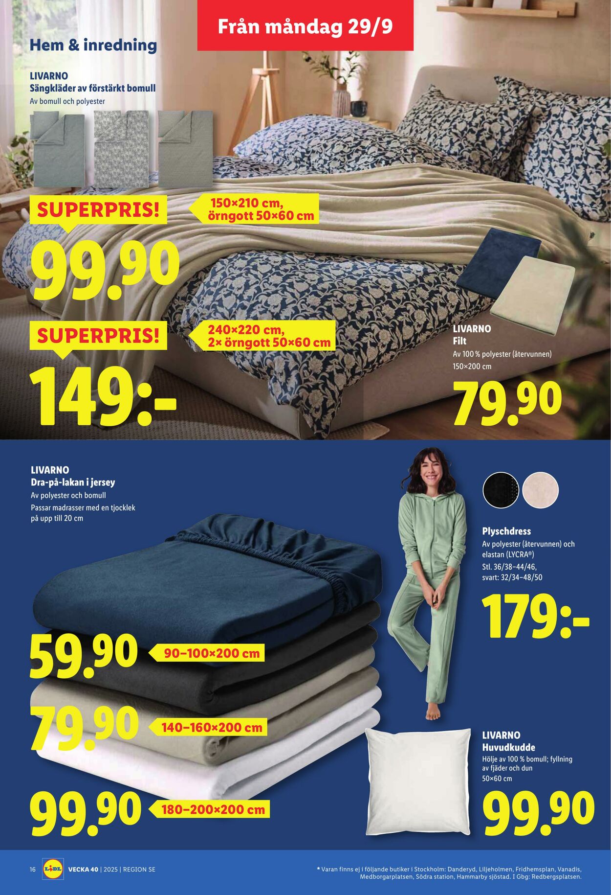 Erbjudanden Lidl 29.09.2025 - 05.10.2025