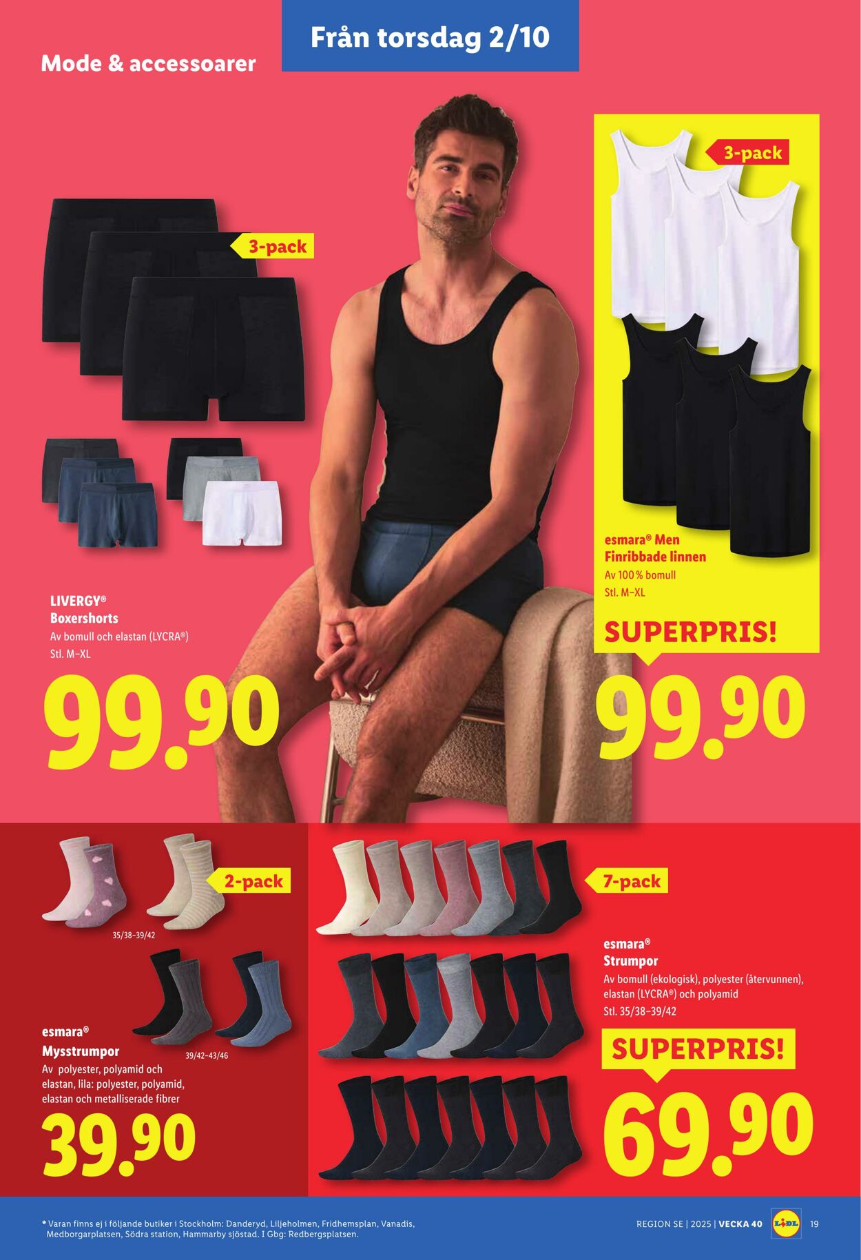 Erbjudanden Lidl 29.09.2025 - 05.10.2025