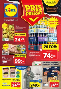 Erbjudanden Lidl 09.10.2023 - 15.10.2023