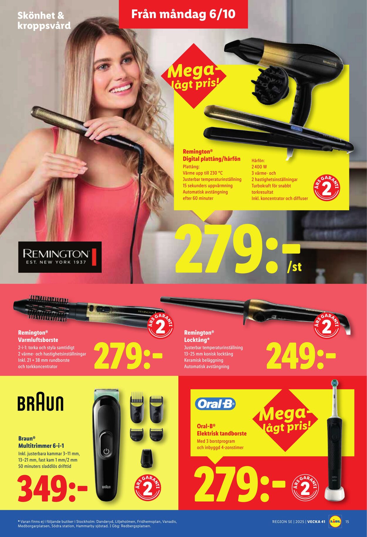 Erbjudanden Lidl 06.10.2025 - 12.10.2025