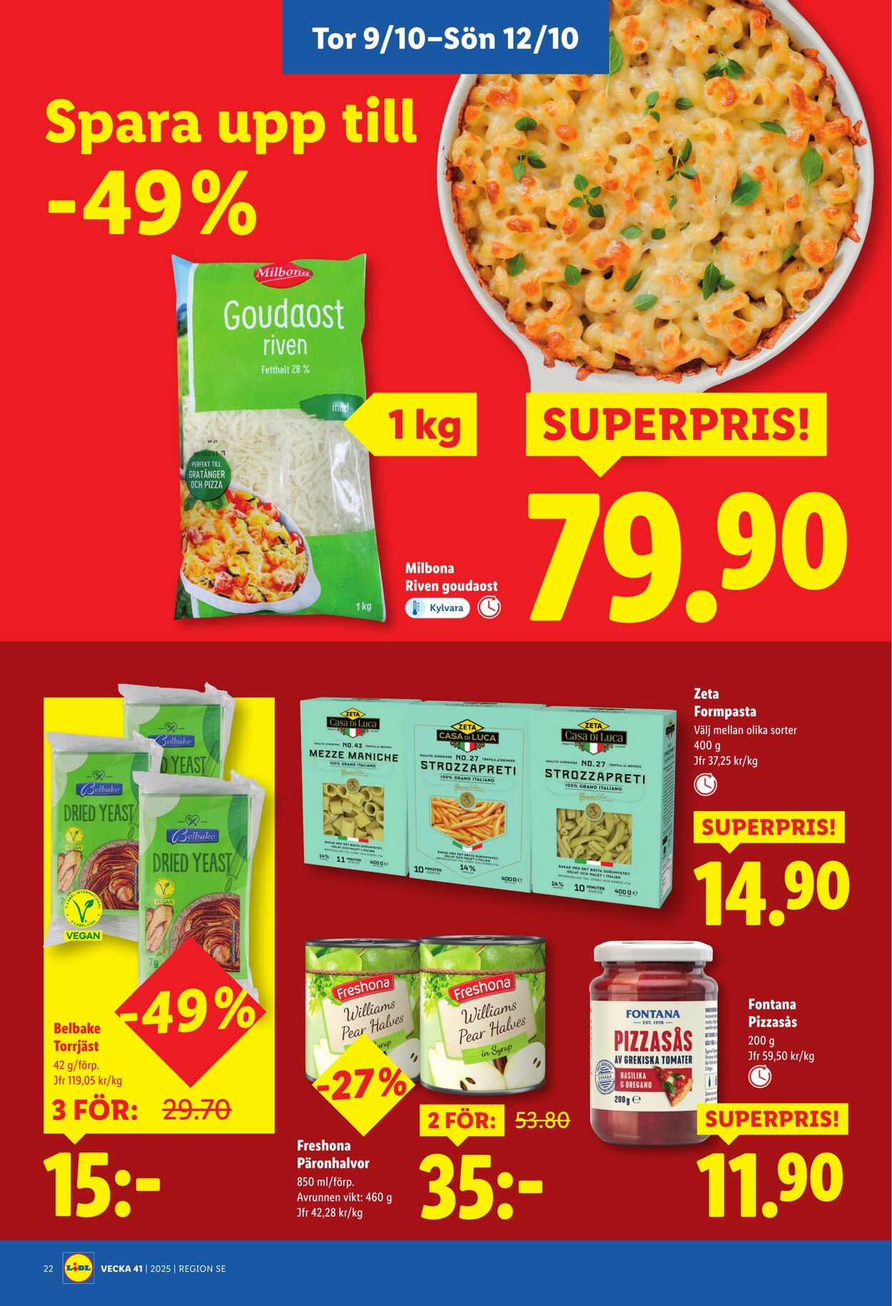 Erbjudanden Lidl 06.10.2025 - 12.10.2025