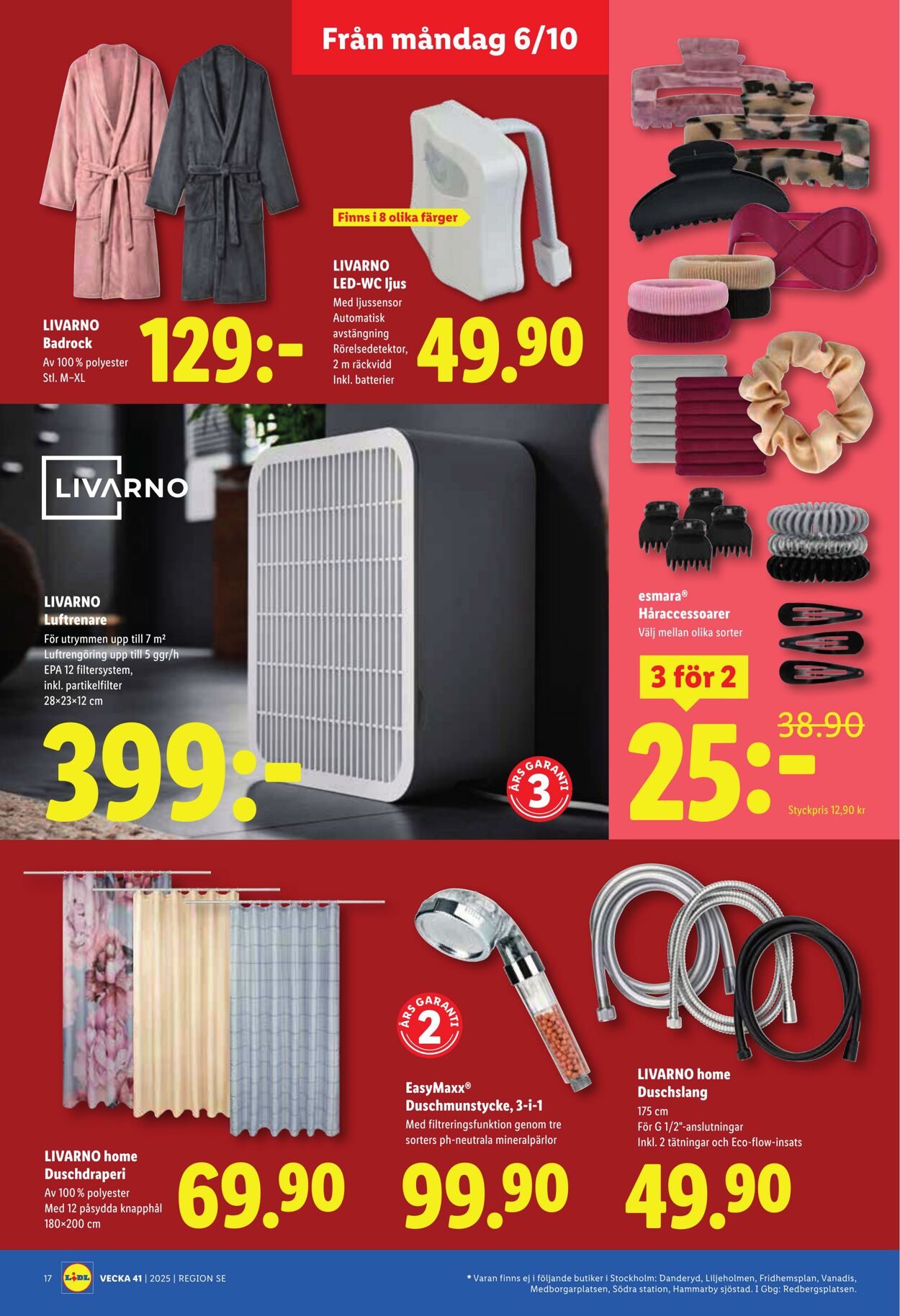 Erbjudanden Lidl 06.10.2025 - 12.10.2025