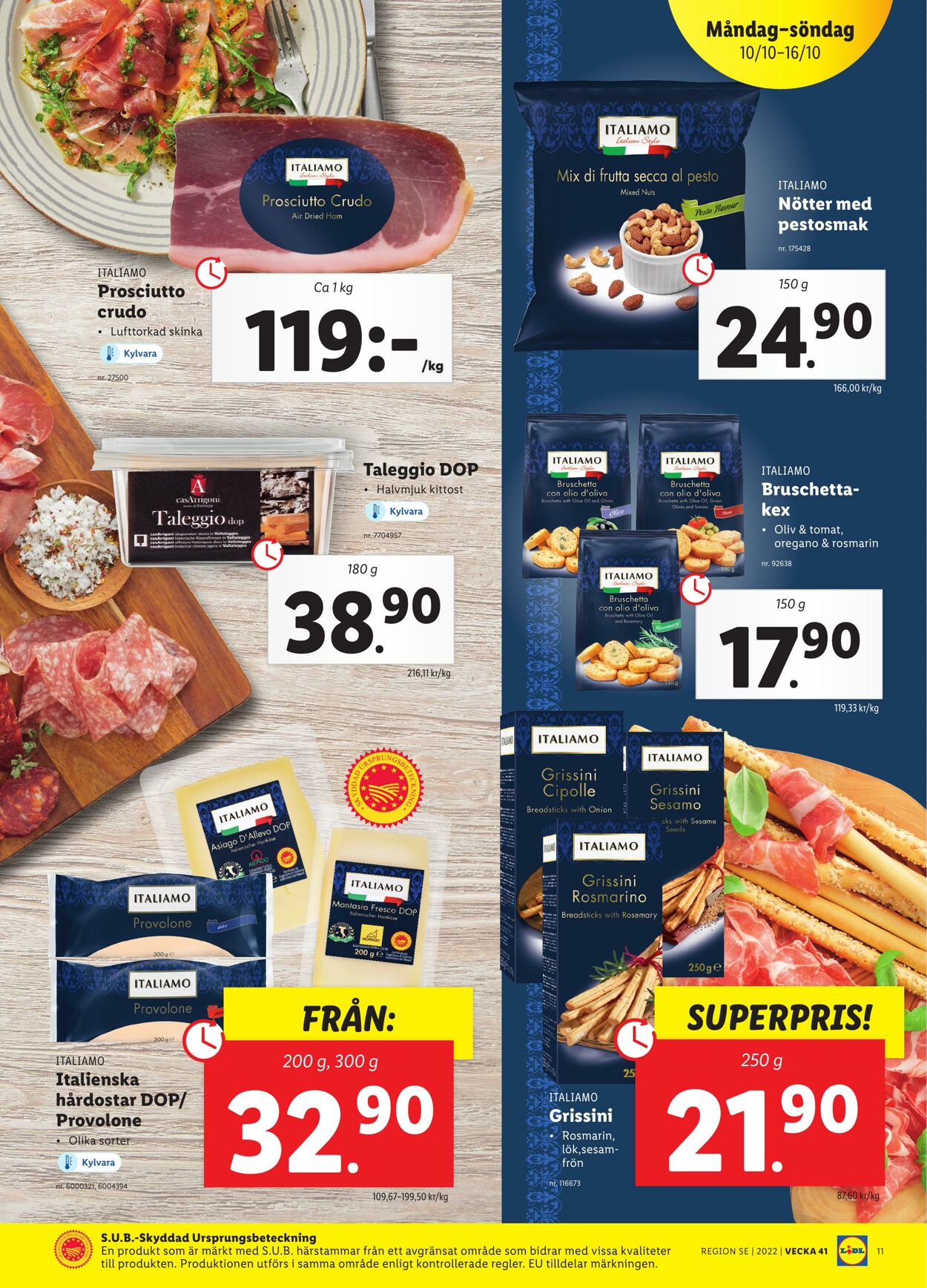 Erbjudanden Lidl 10.10.2022 - 16.10.2022