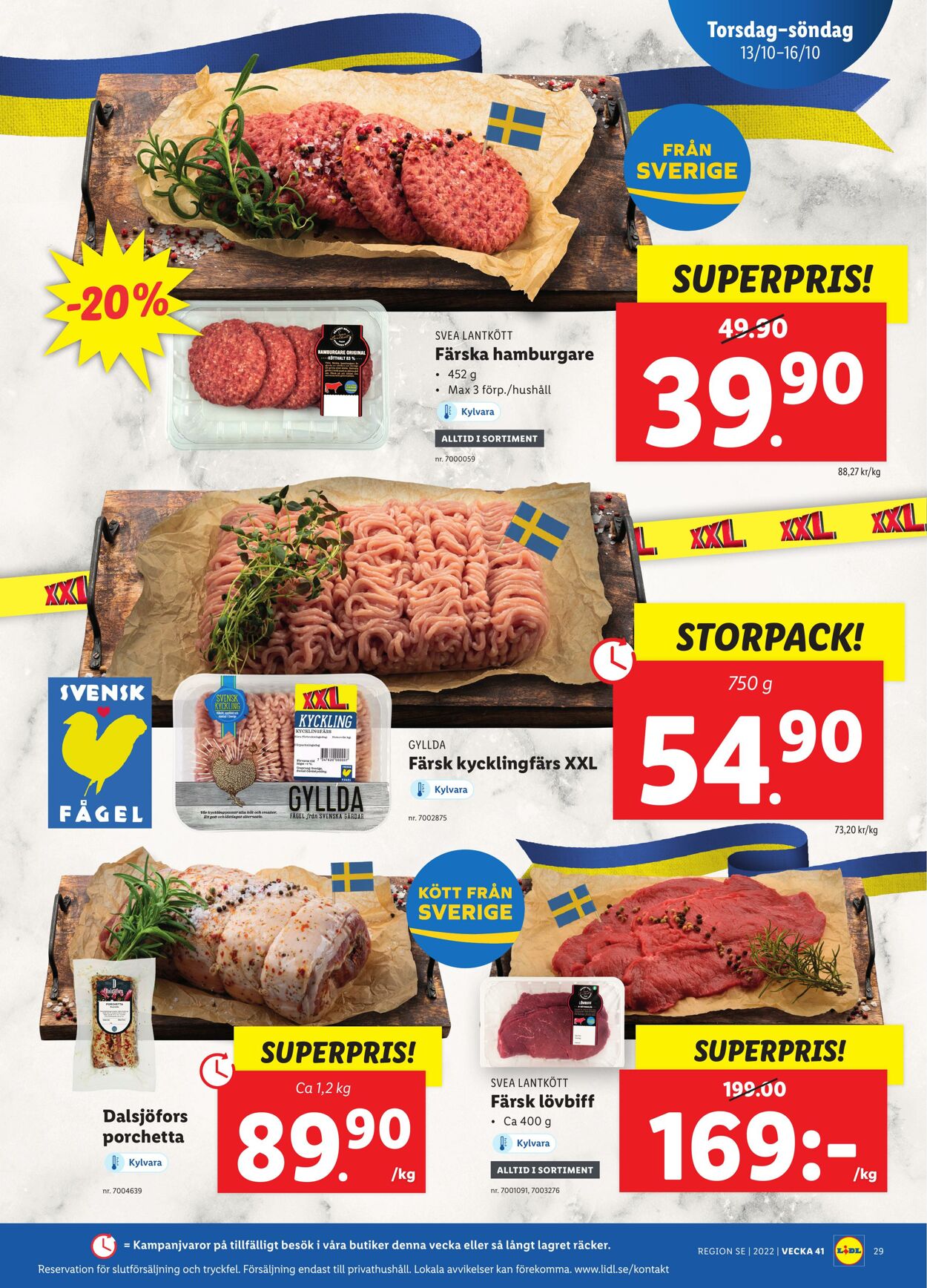 Erbjudanden Lidl 10.10.2022 - 16.10.2022