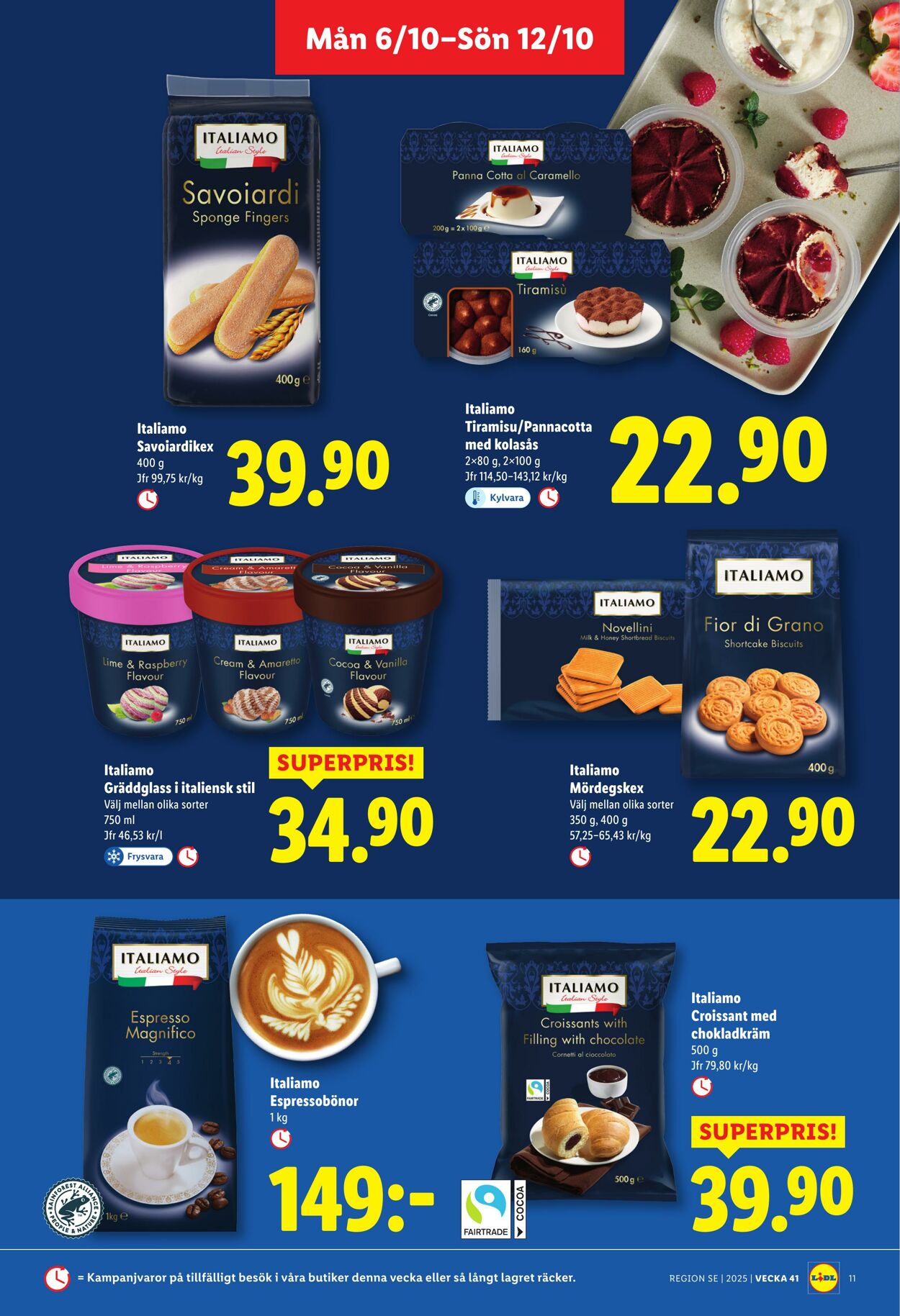 Erbjudanden Lidl 06.10.2025 - 12.10.2025