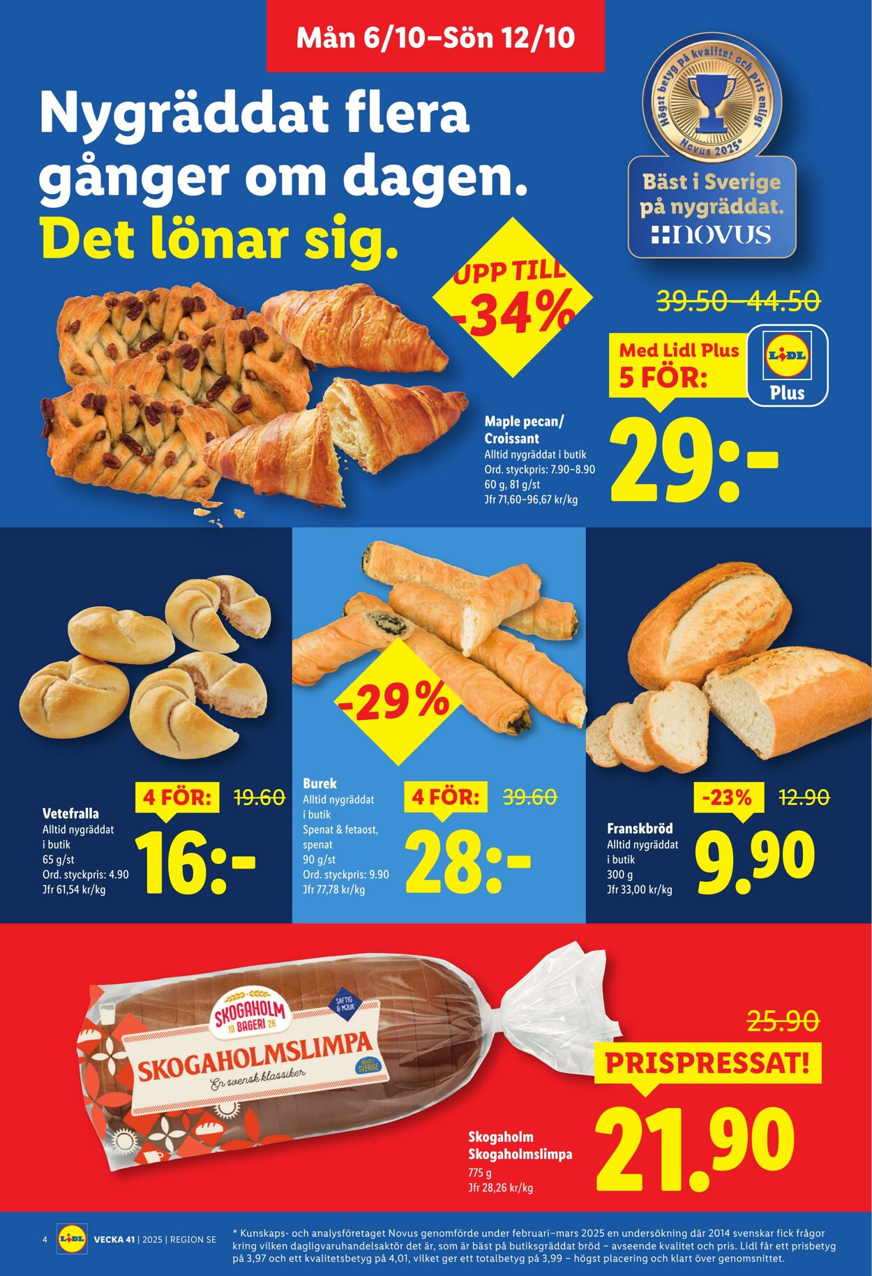 Erbjudanden Lidl 06.10.2025 - 12.10.2025