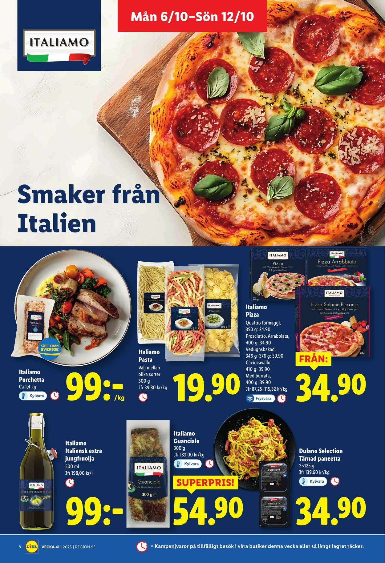 Erbjudanden Lidl 06.10.2025 - 12.10.2025