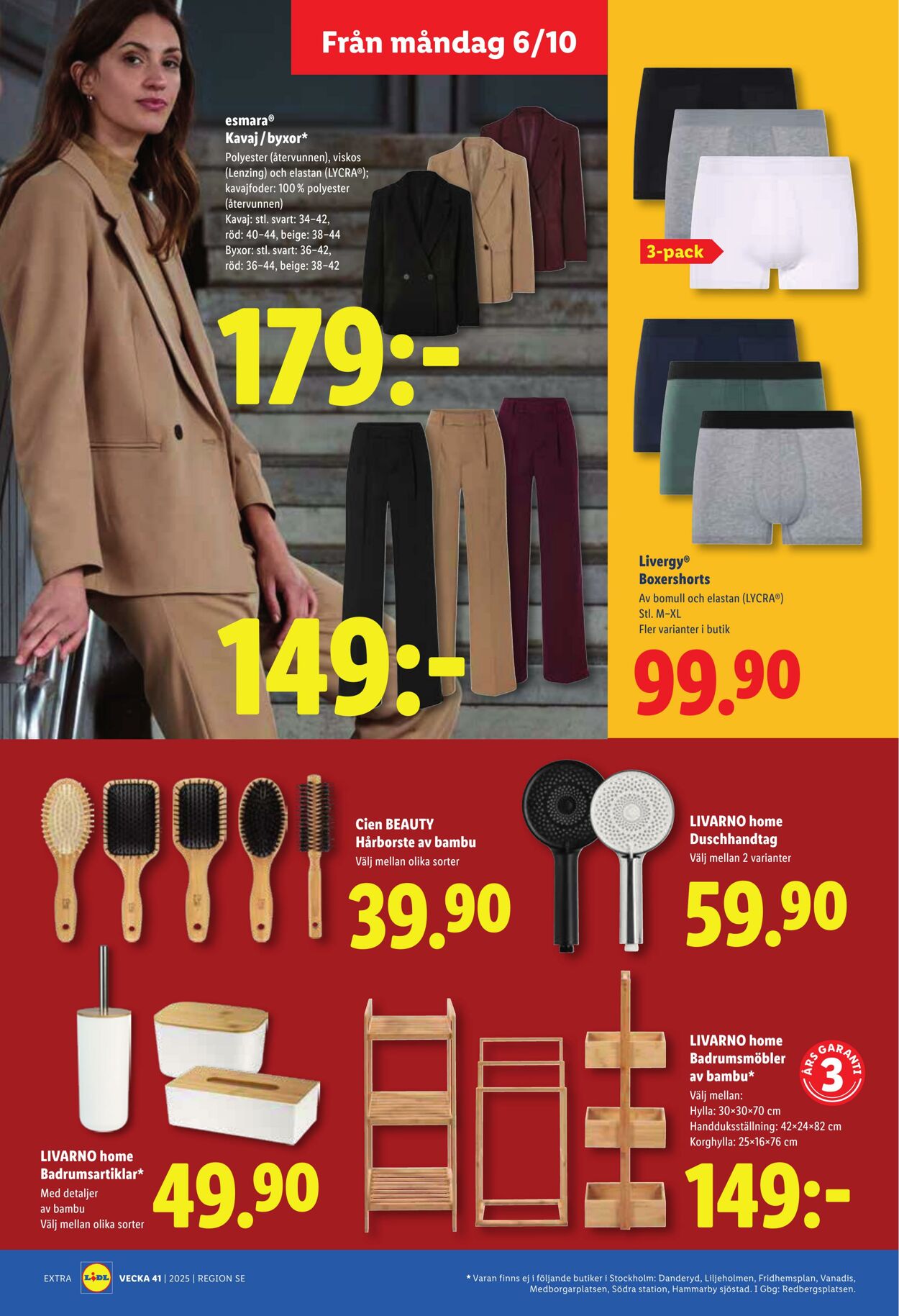Erbjudanden Lidl 06.10.2025 - 12.10.2025