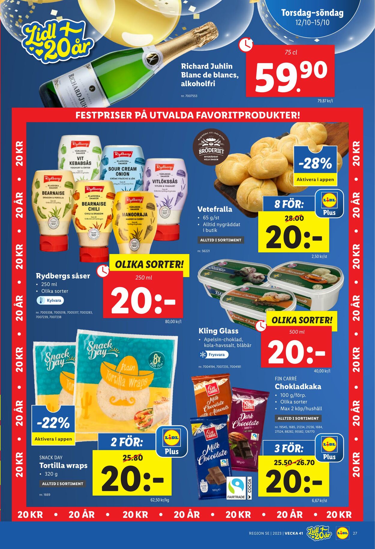 Erbjudanden Lidl 09.10.2023 - 15.10.2023