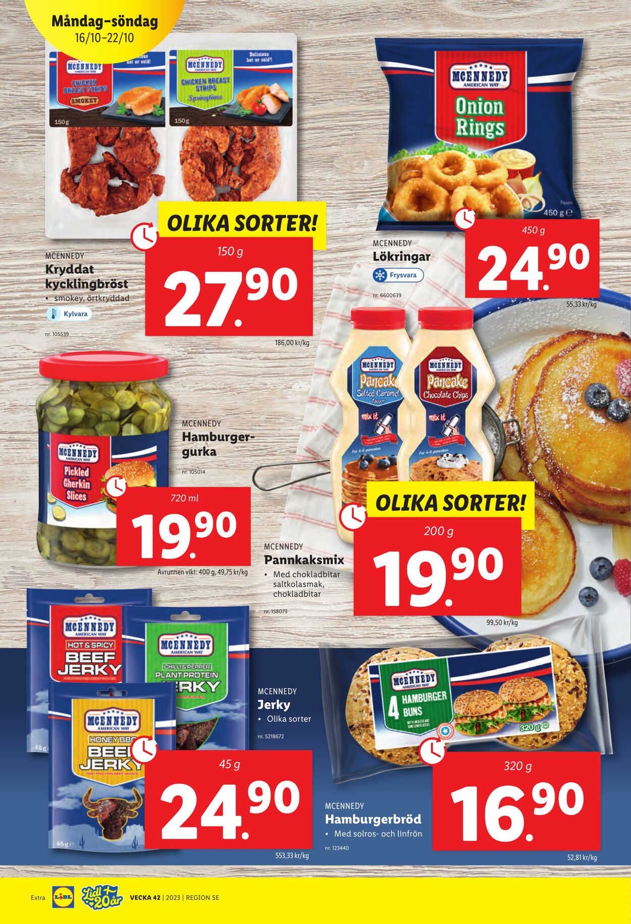 Erbjudanden Lidl 16.10.2023 - 22.10.2023