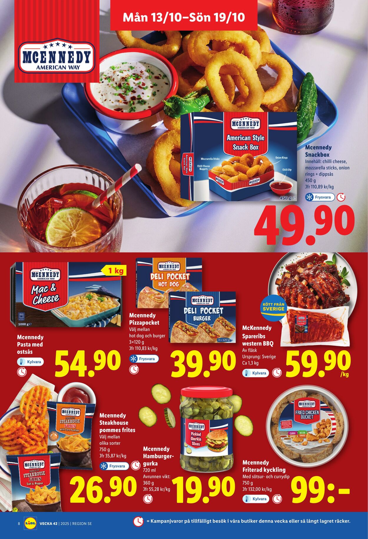 Erbjudanden Lidl 13.10.2025 - 19.10.2025