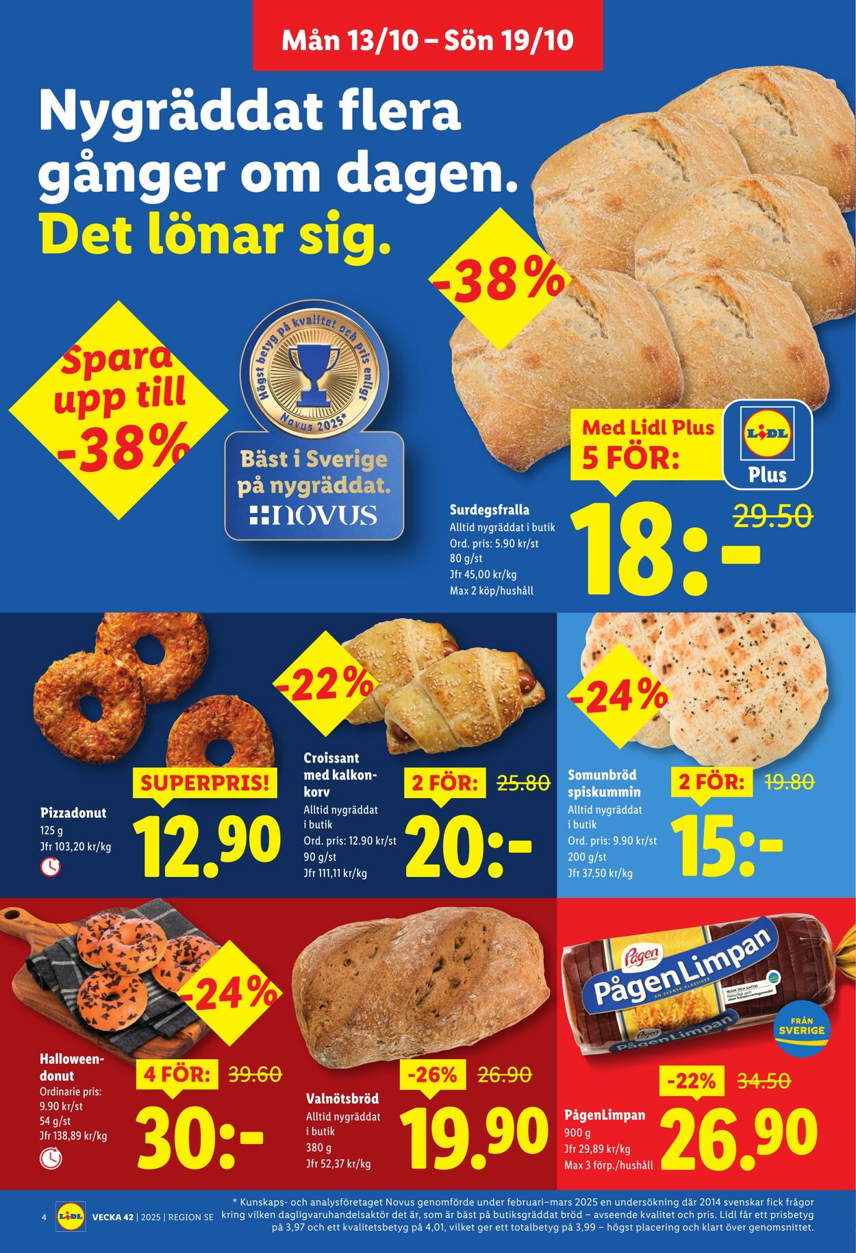 Erbjudanden Lidl 13.10.2025 - 19.10.2025