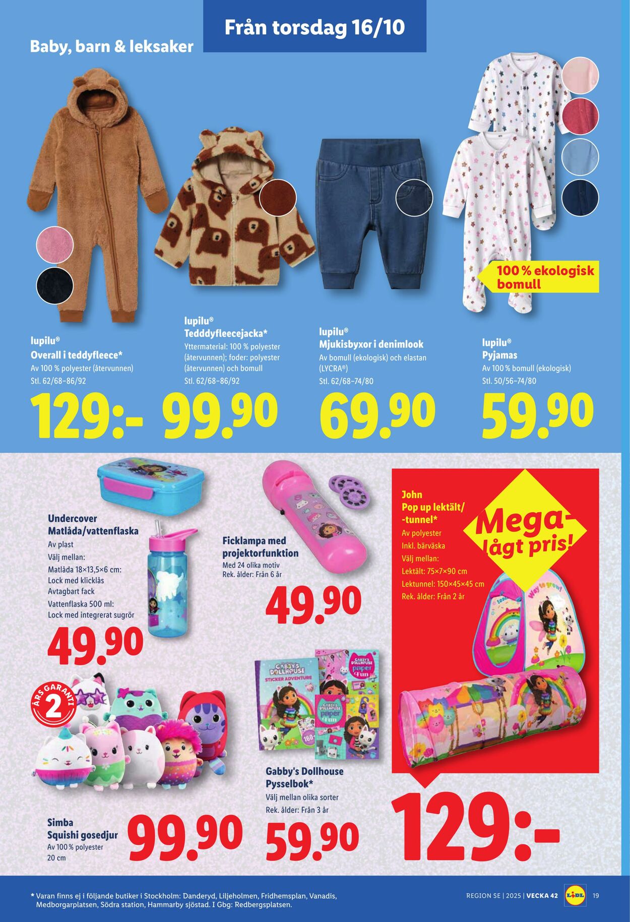 Erbjudanden Lidl 13.10.2025 - 19.10.2025