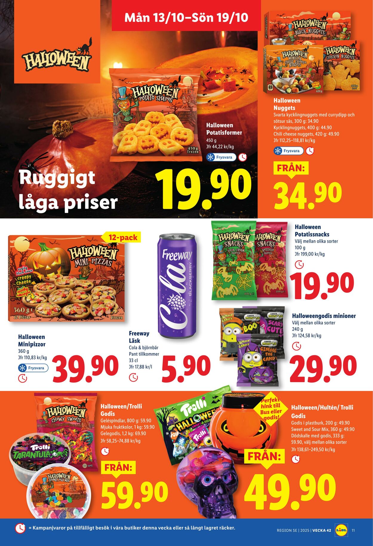 Erbjudanden Lidl 13.10.2025 - 19.10.2025