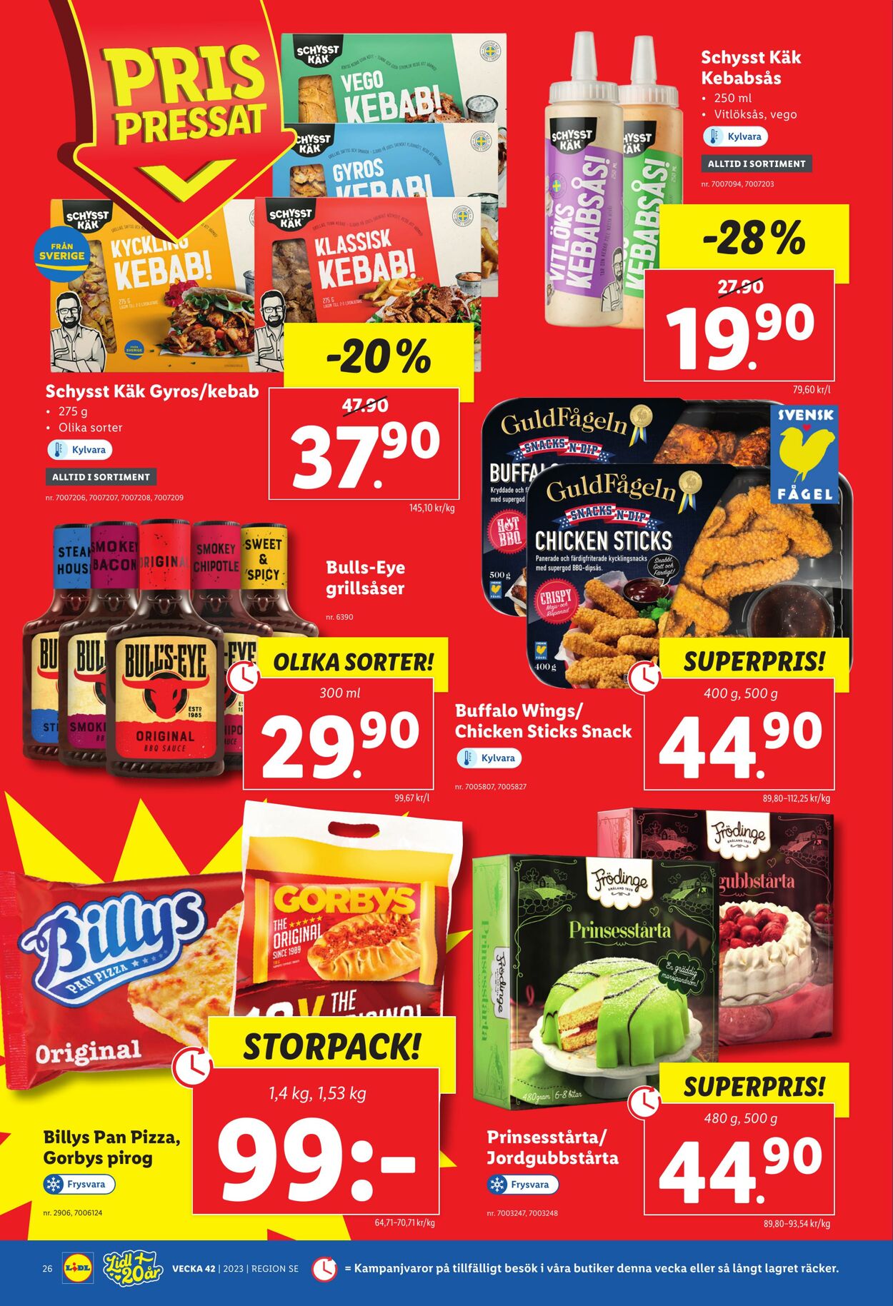 Erbjudanden Lidl 16.10.2023 - 22.10.2023