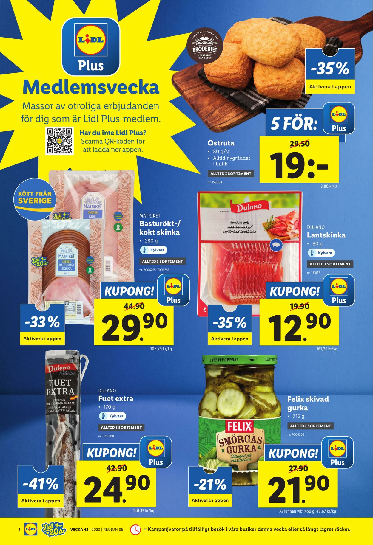 Erbjudanden Lidl 16.10.2023 - 22.10.2023